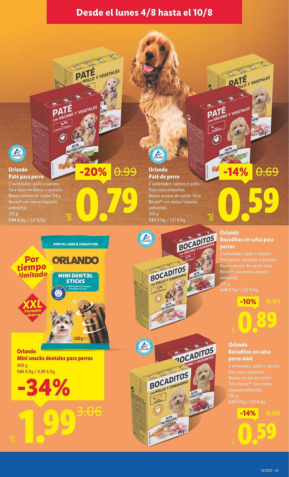 Folleto Lidl (2025-08-04 - 2025-08-10)