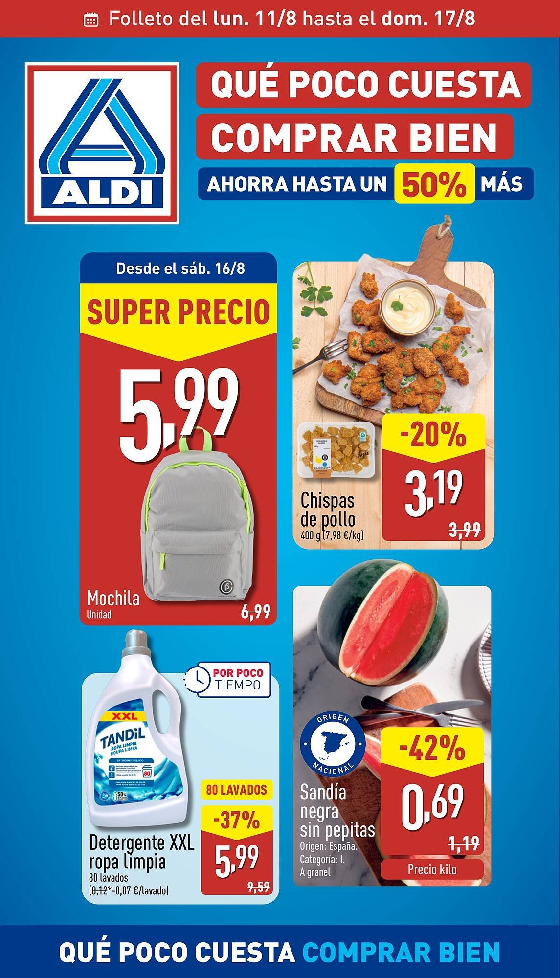 Folleto ALDI (2025-08-11 - 2025-08-17)