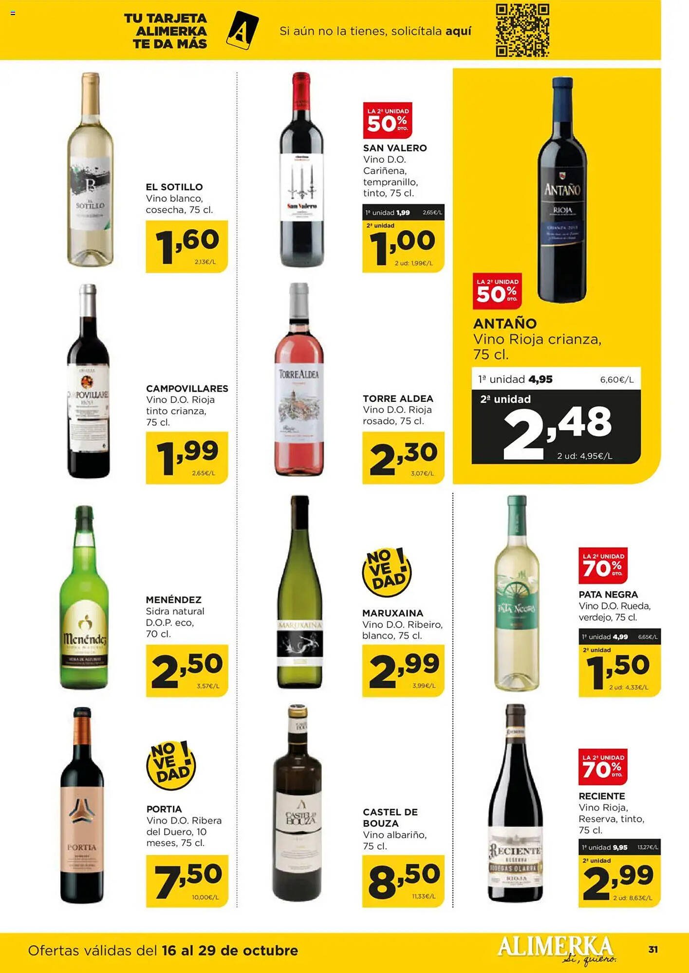 Folleto Alimerka (2025-10-16 - 2025-10-29)