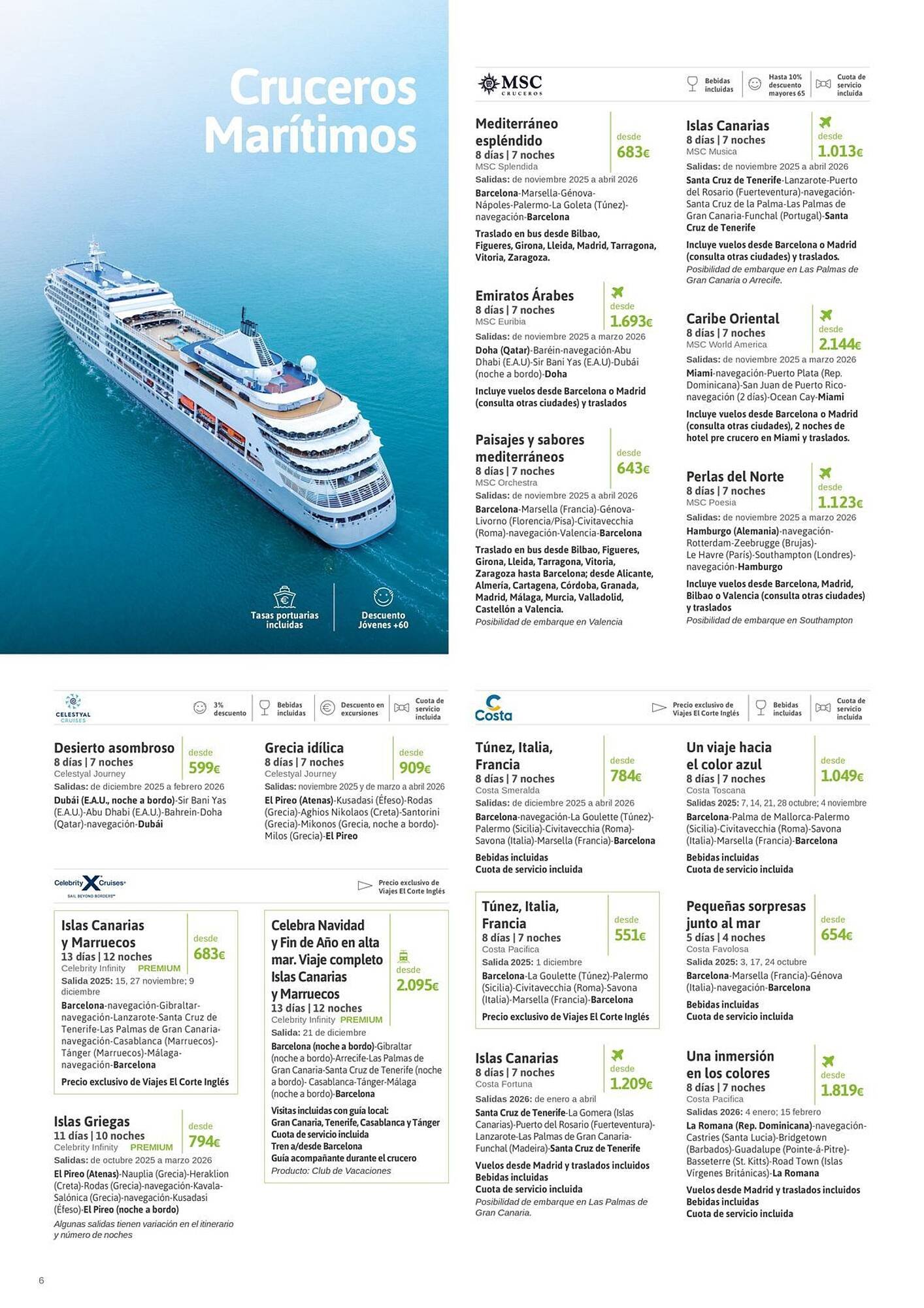 Catálogo Viajes El Corte Inglés