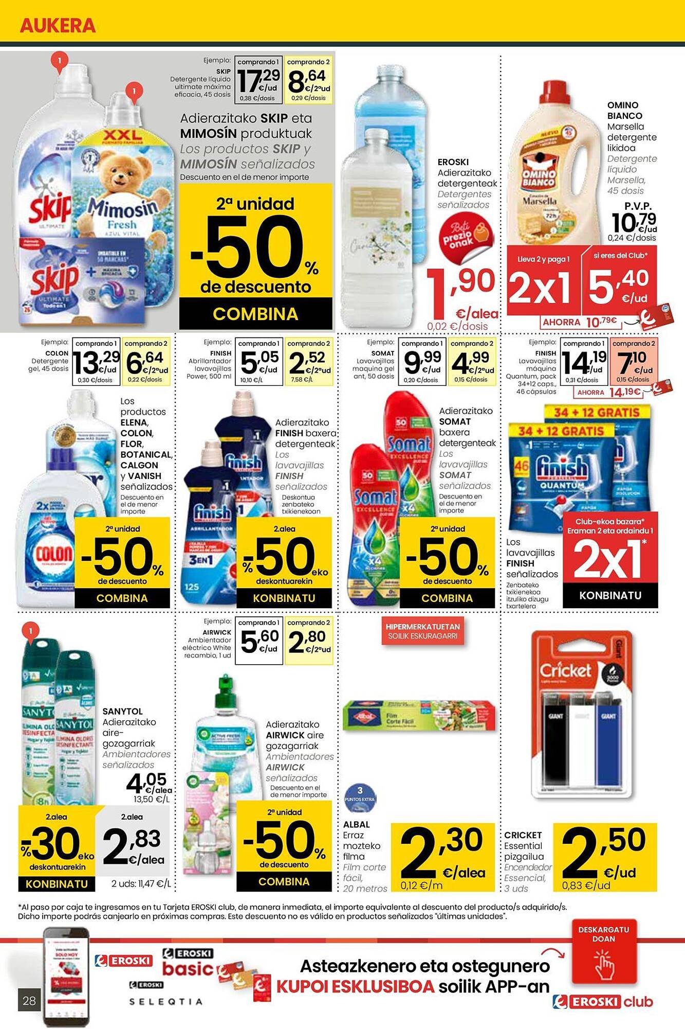 Folleto Eroski