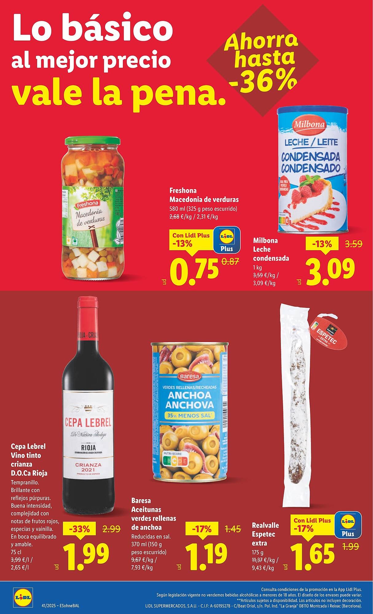Catálogo Lidl (2025-10-06 - 2025-10-12)