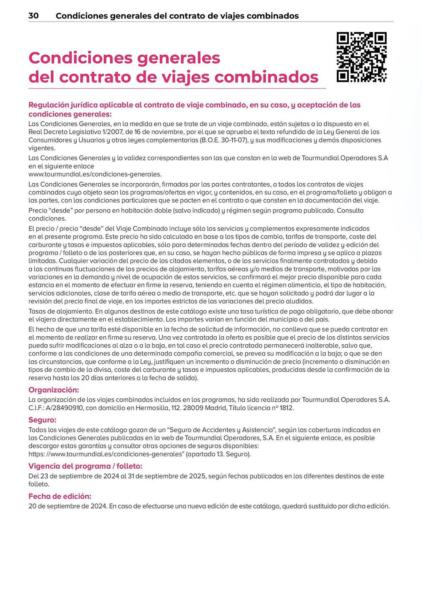 Folleto Viajes El Corte Inglés (2025-08-14 - 2025-12-31)