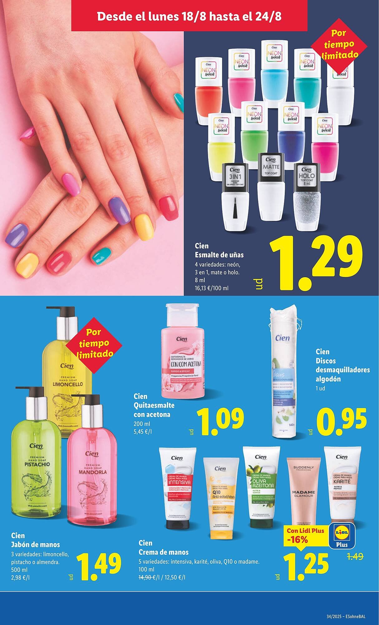 Folleto Lidl (2025-08-18 - 2025-08-24)