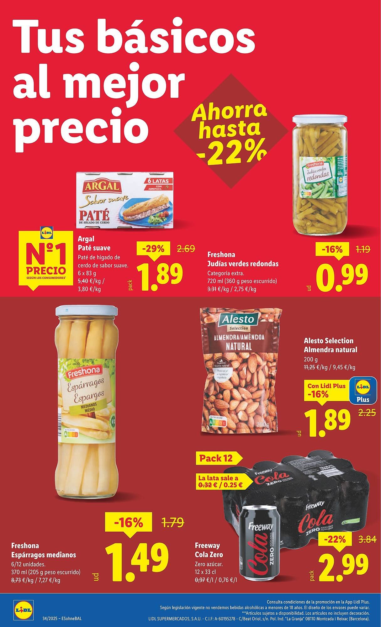 Folleto Lidl (2025-08-18 - 2025-08-24)