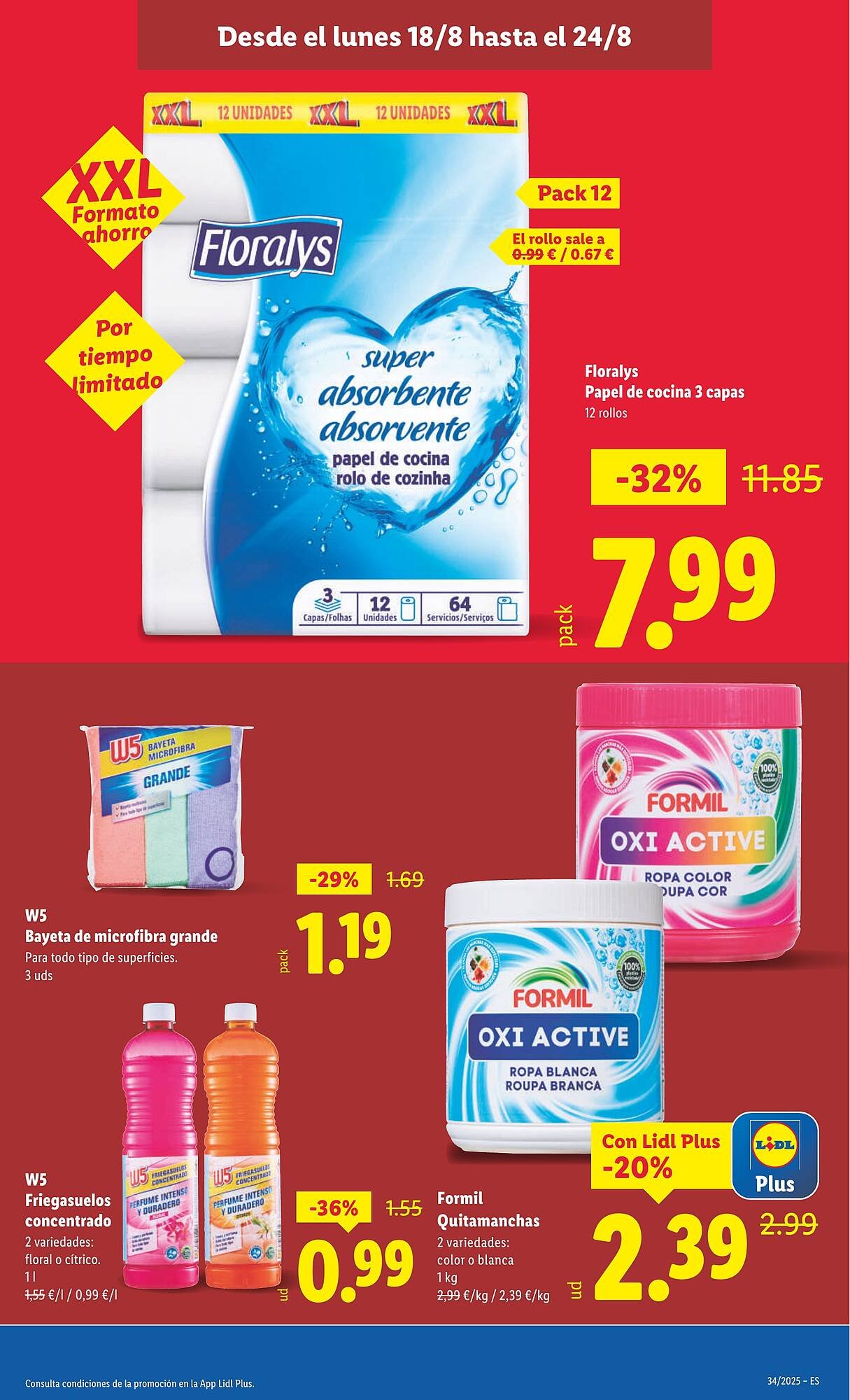 Folleto Lidl (2025-08-18 - 2025-08-24)