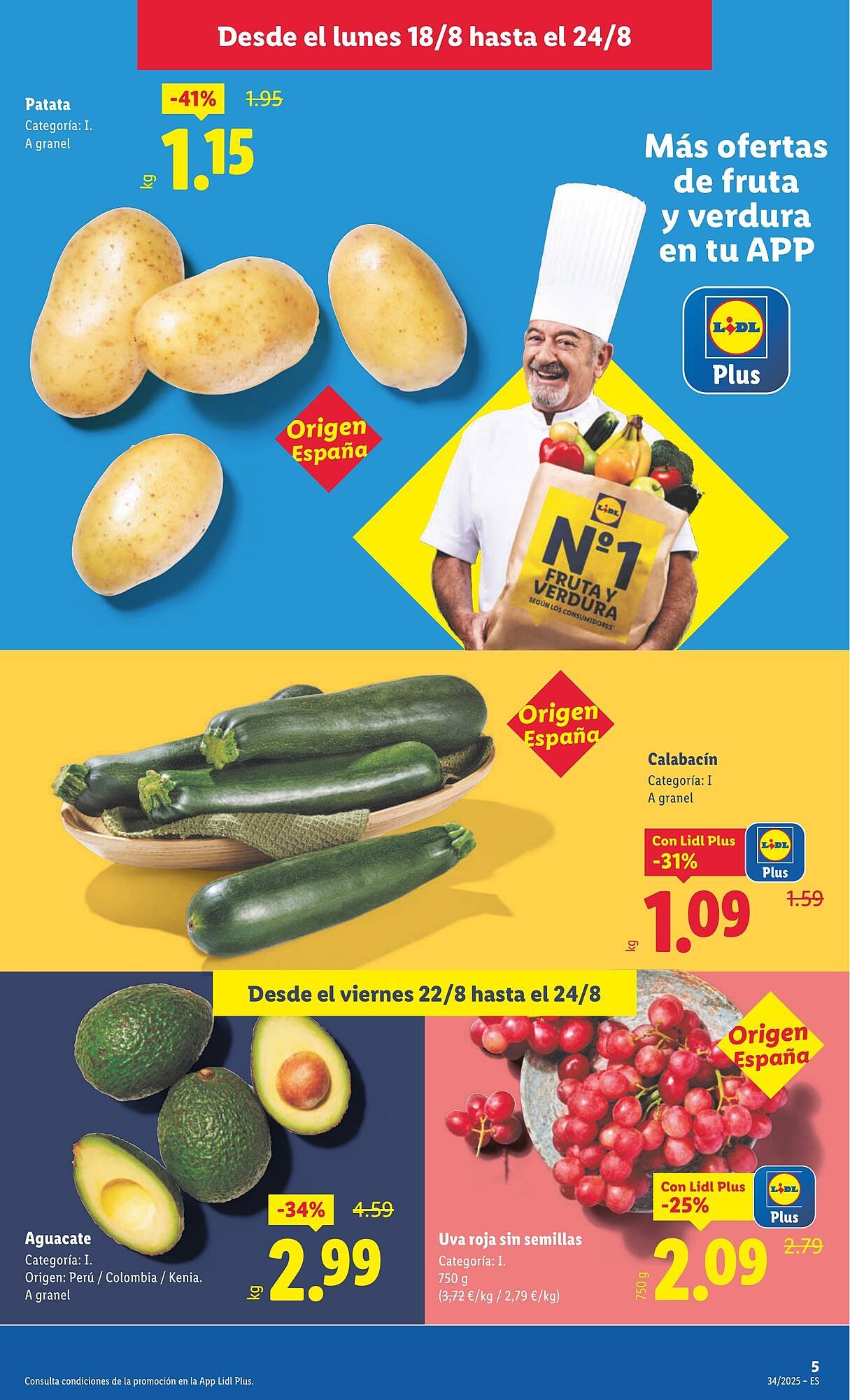 Folleto Lidl (2025-08-18 - 2025-08-24)