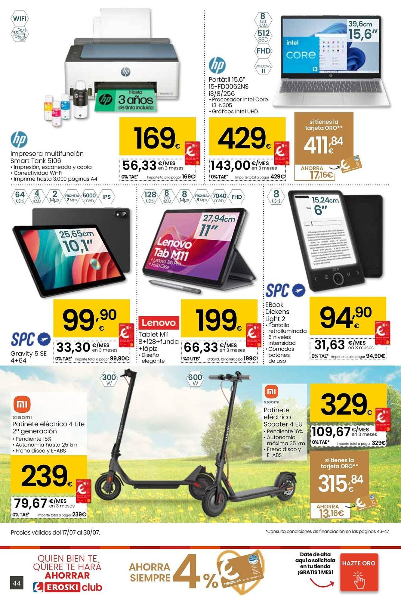Folleto Eroski (2025-07-17 - 2025-07-29)