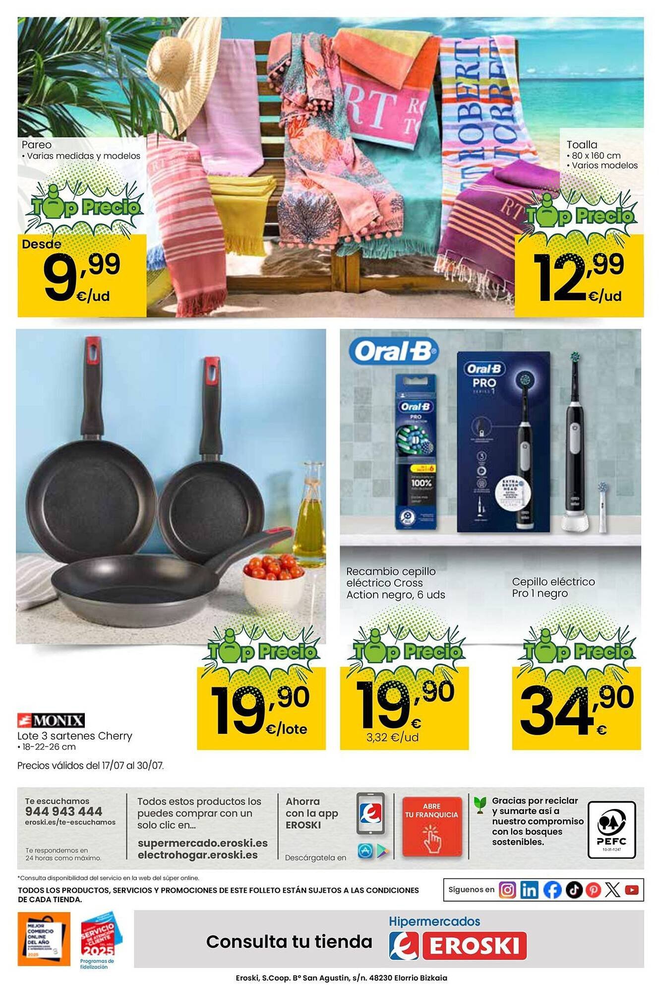 Folleto Eroski (2025-07-17 - 2025-07-29)