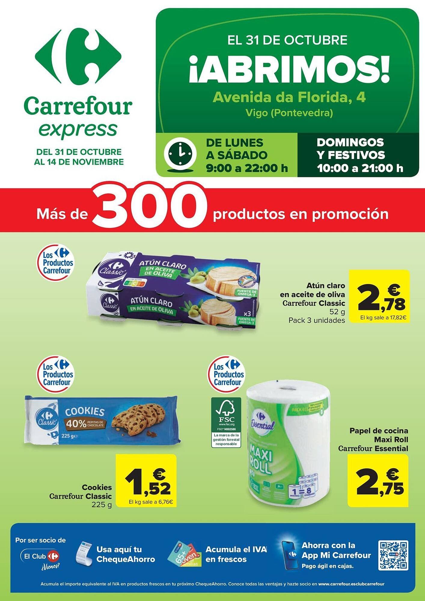 Folleto Carrefour Express