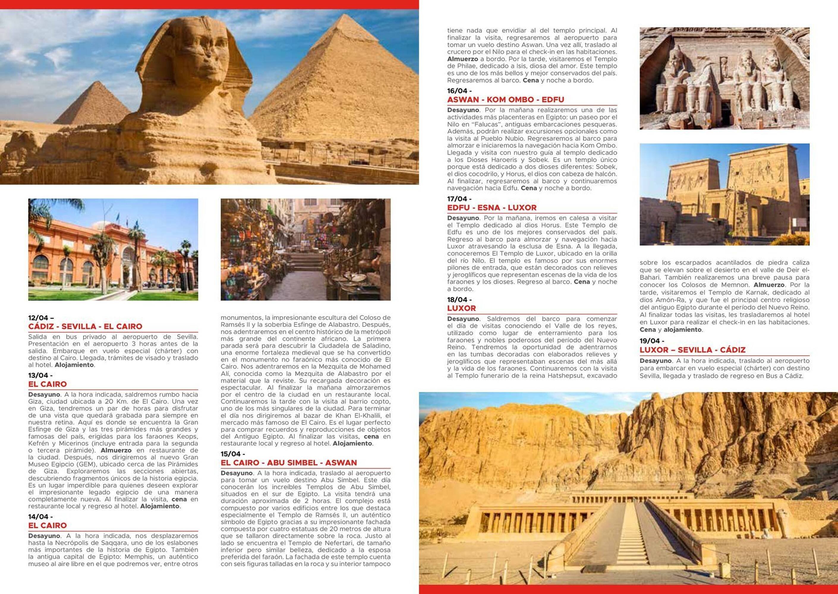 Folleto Halcón Viajes