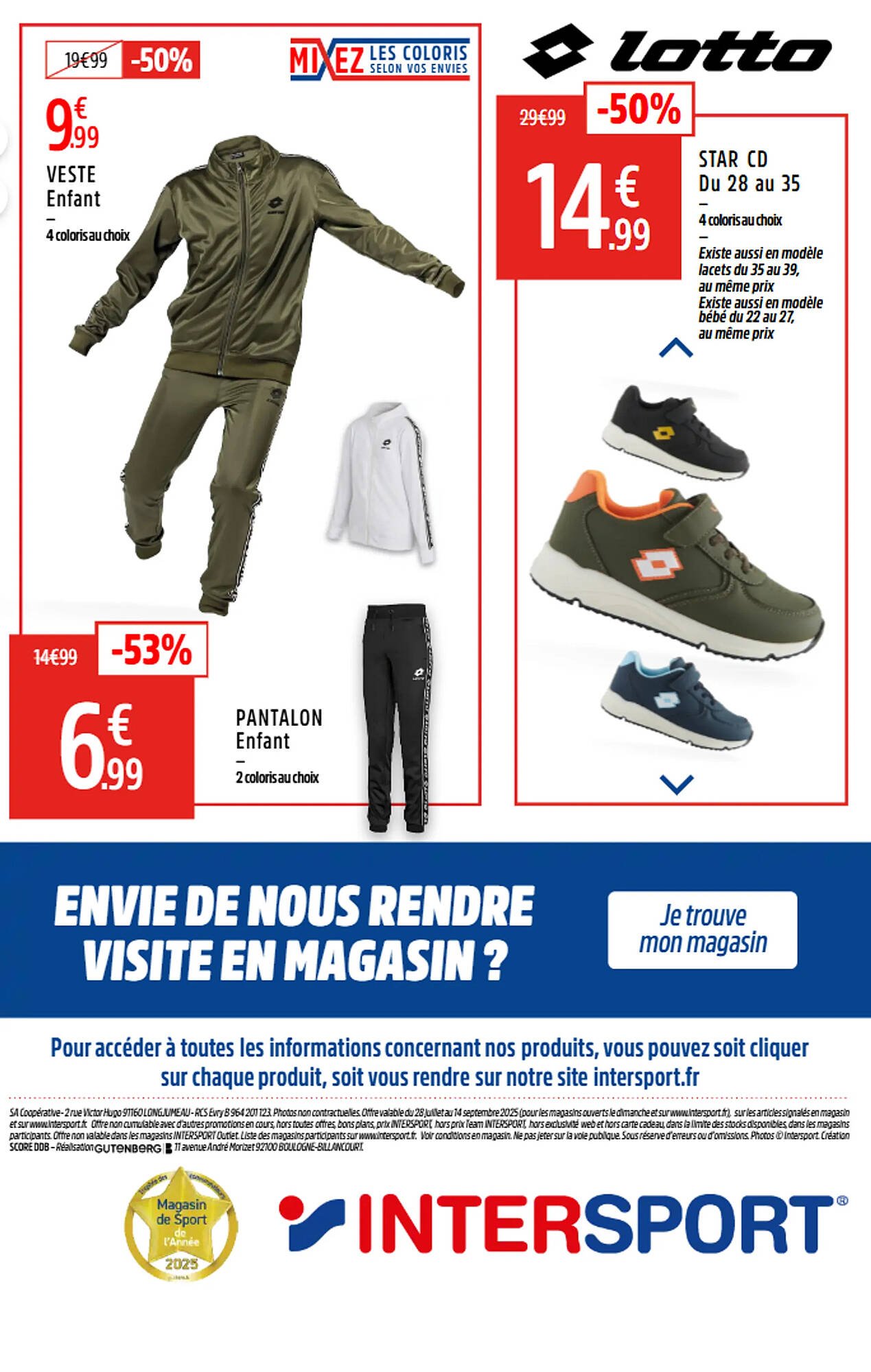 Catalogue Intersport (2025-07-28 - 2025-09-14)