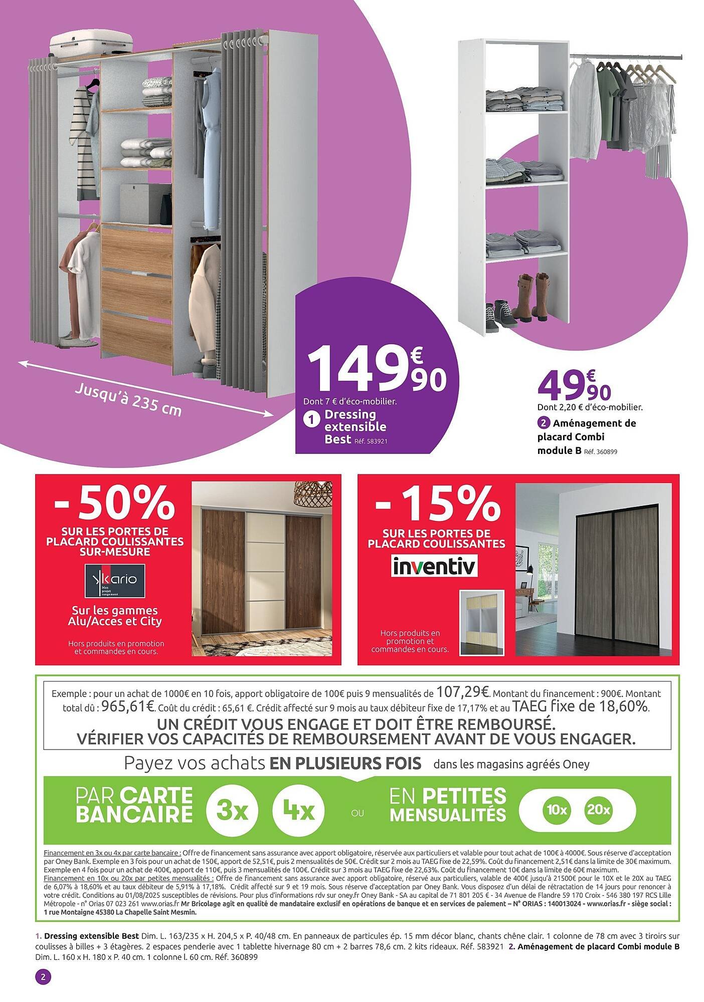 Catalogue Mr Bricolage