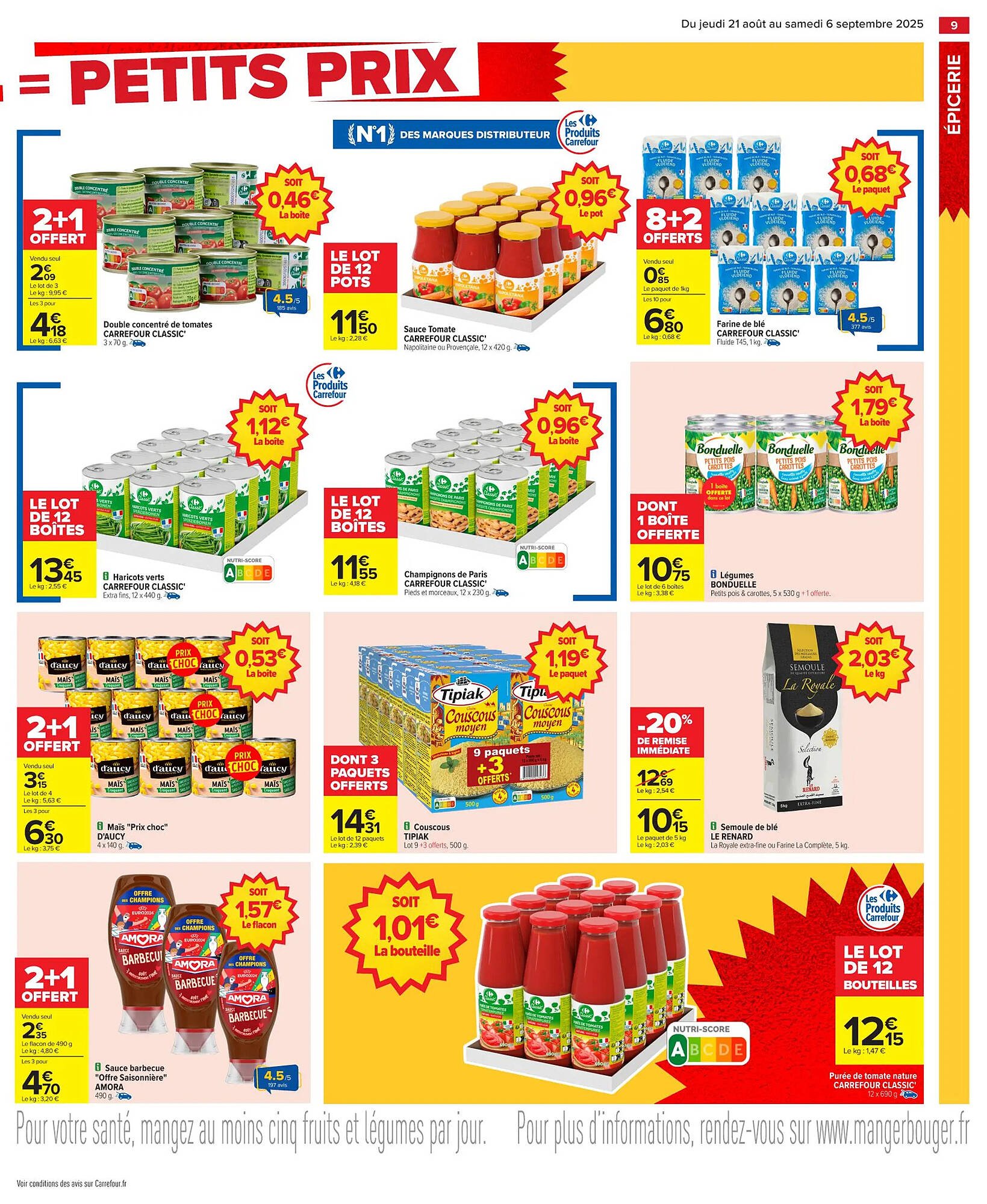 Catalogue Carrefour (2025-08-21 - 2025-09-06)