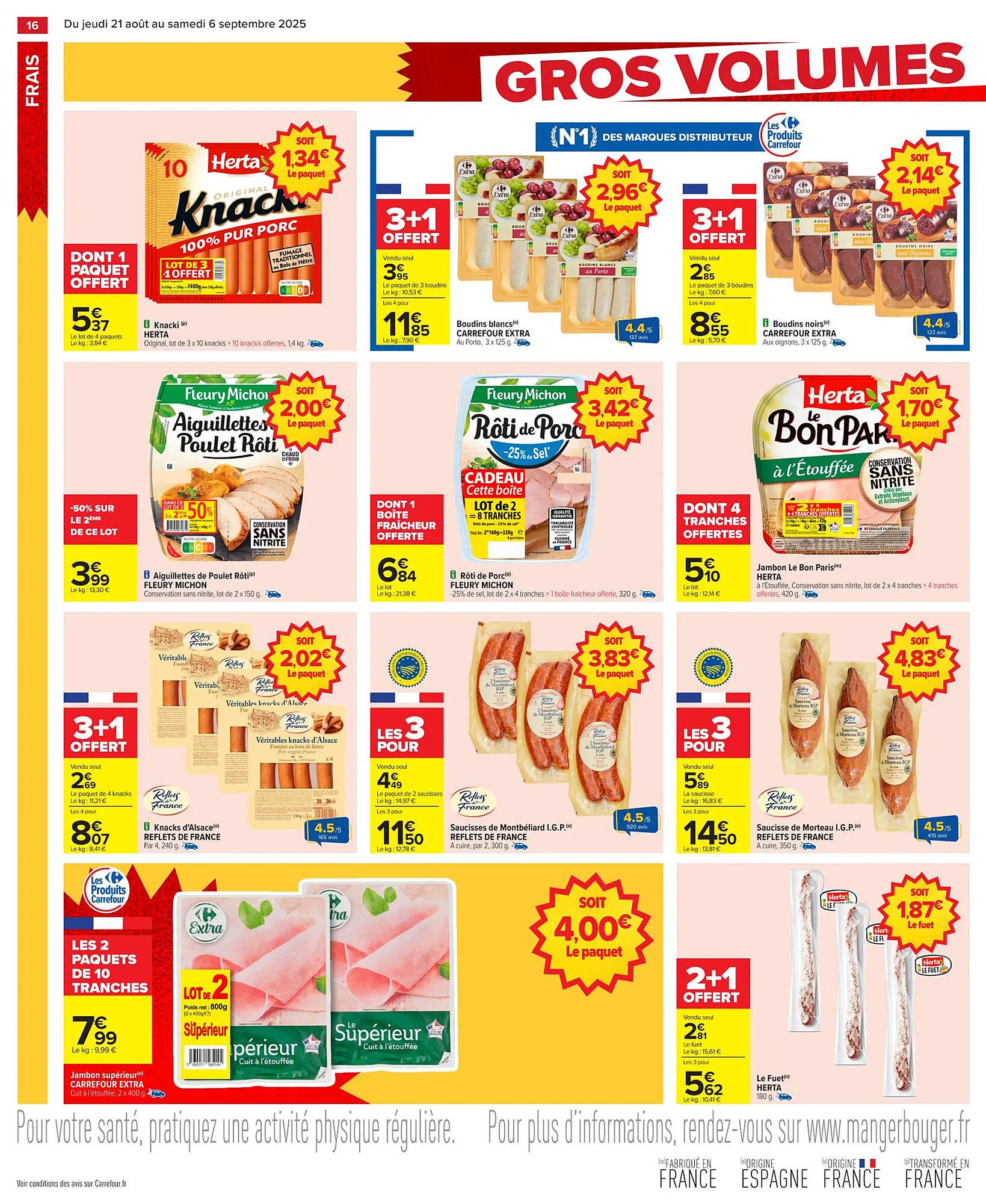 Catalogue Carrefour (2025-08-21 - 2025-09-06)
