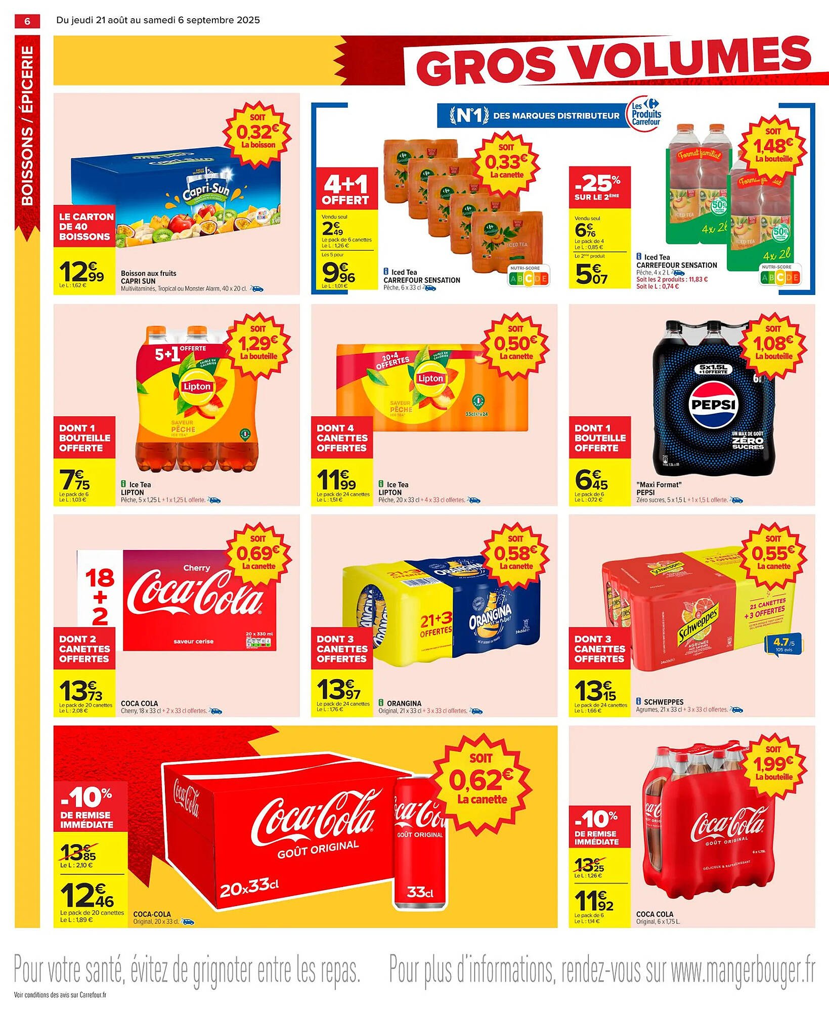 Catalogue Carrefour (2025-08-21 - 2025-09-06)