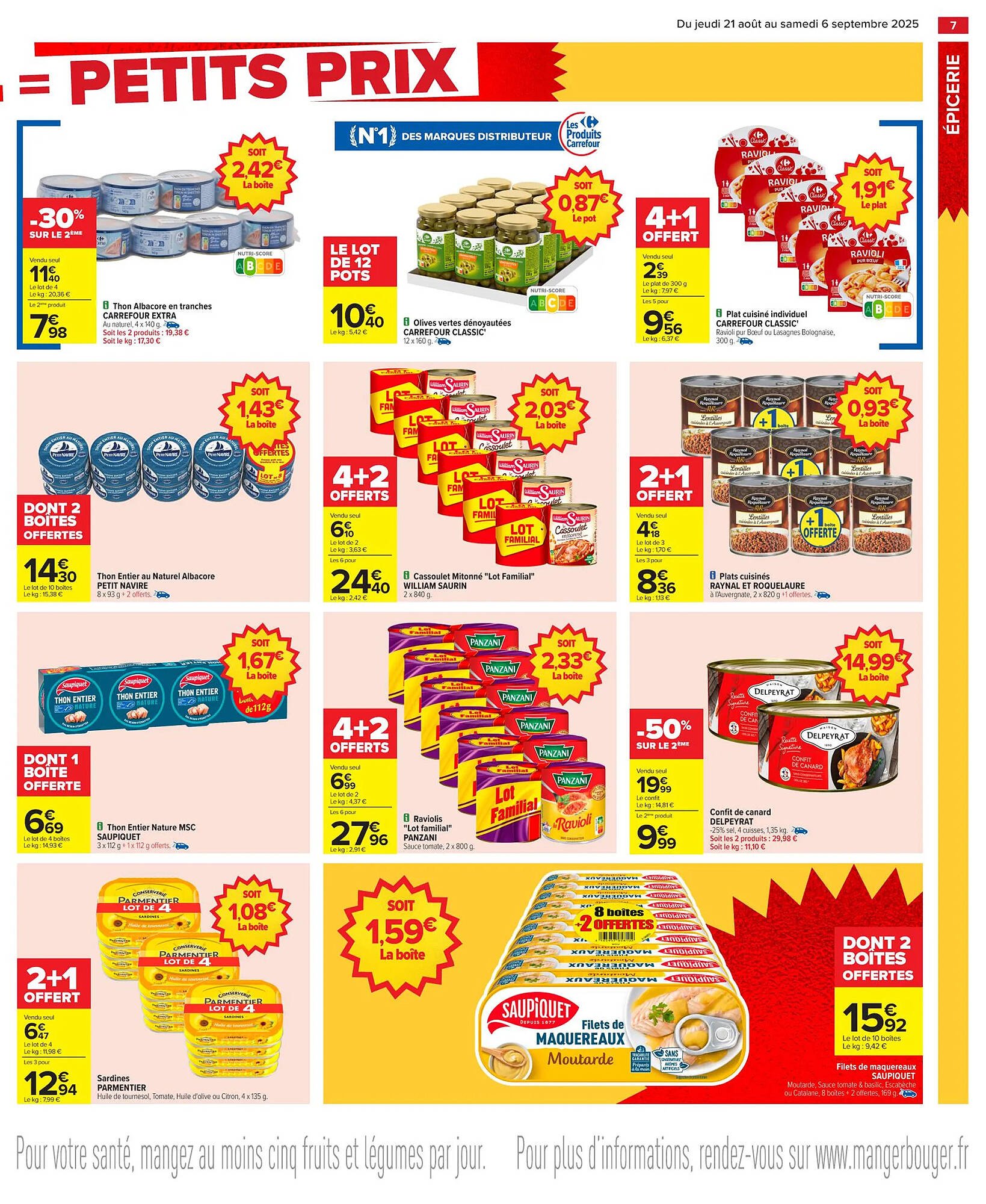 Catalogue Carrefour (2025-08-21 - 2025-09-06)