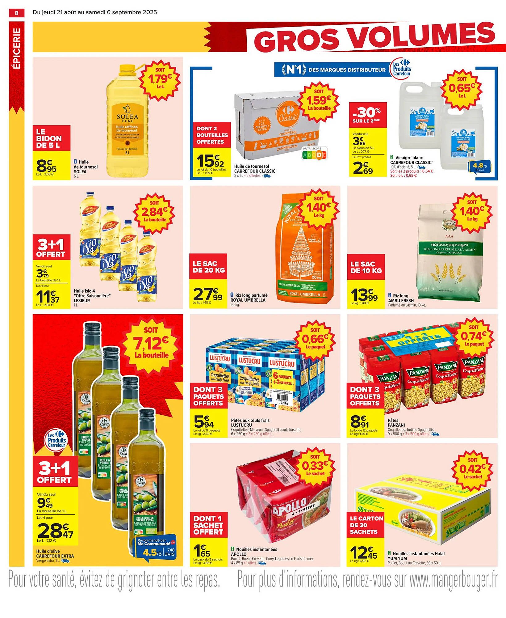 Catalogue Carrefour (2025-08-21 - 2025-09-06)