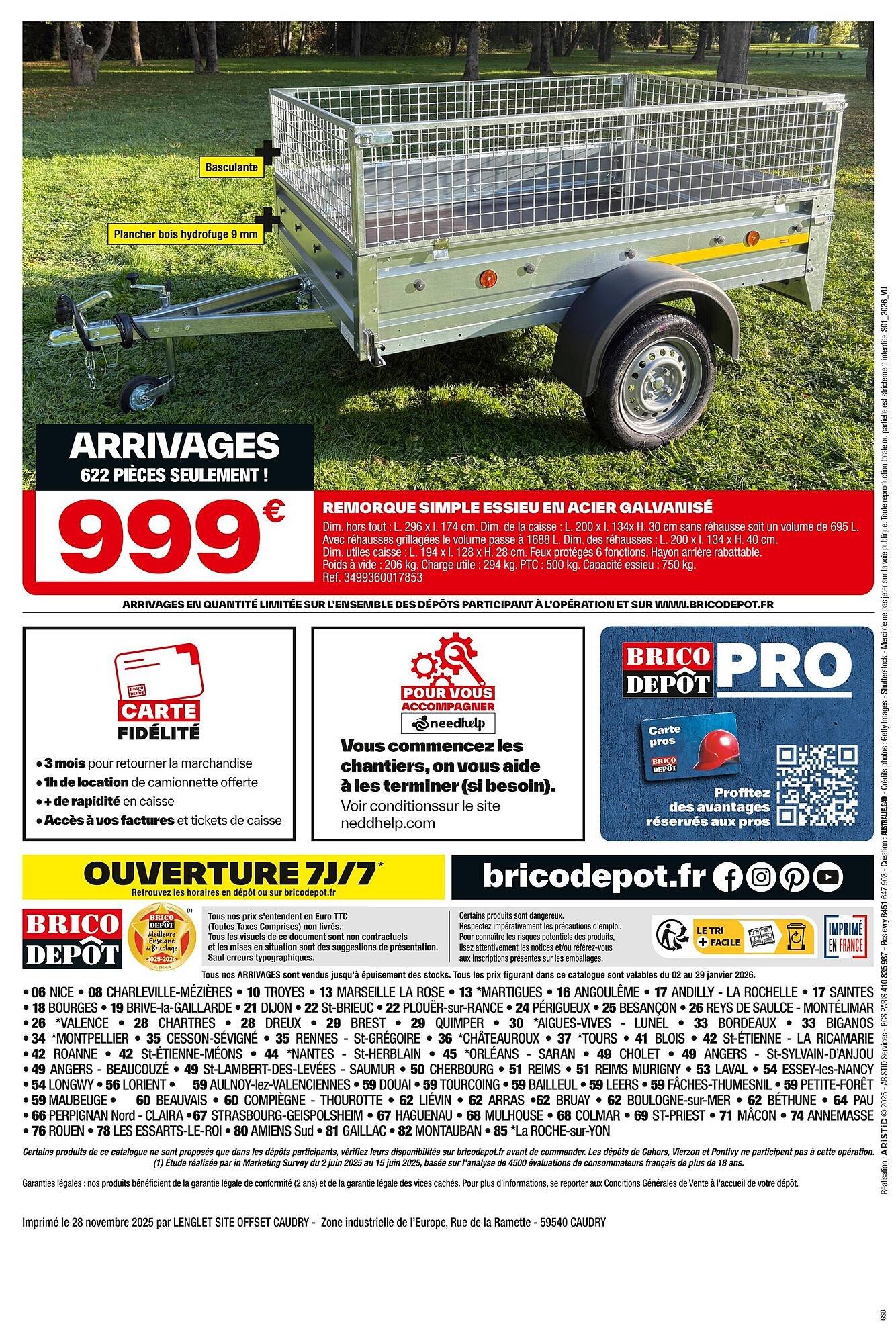 Catalogue Brico Dépôt