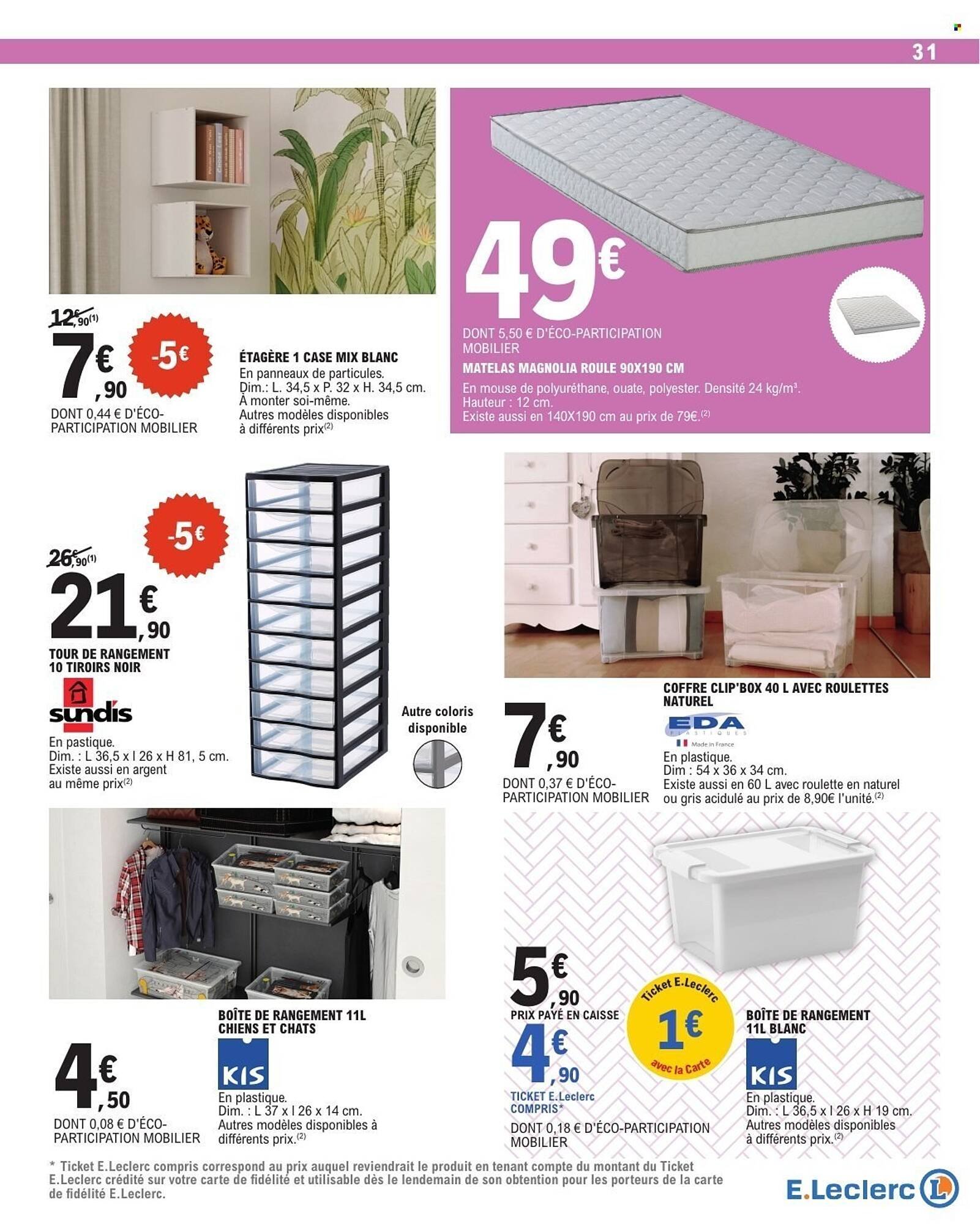 Catalogue E.Leclerc (2025-07-29 - 2025-09-06)