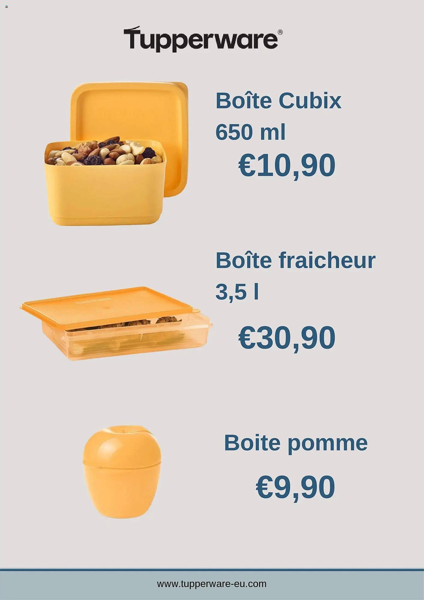 Catalogue Tupperware