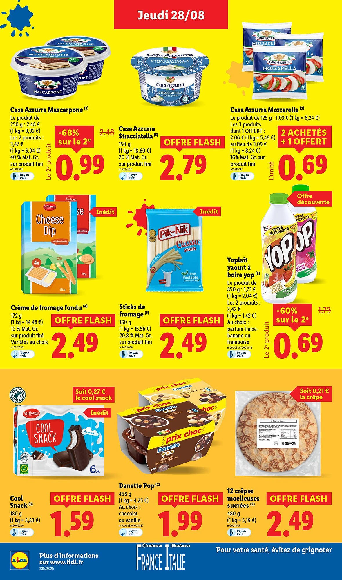 Catalogue Lidl (2025-08-28 - 2025-09-03)