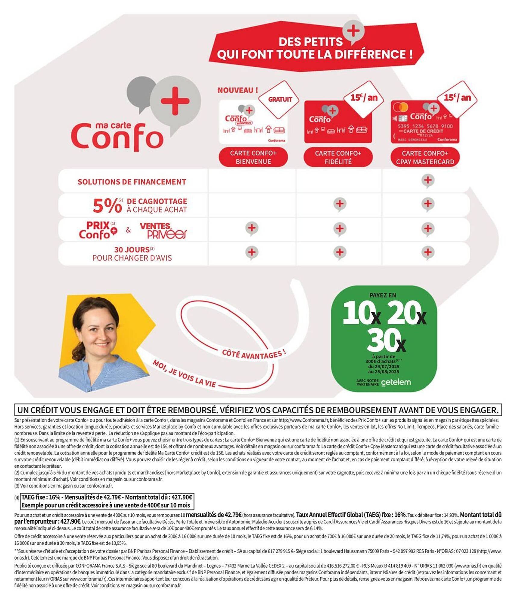 Catalogue Conforama (2025-07-29 - 2025-08-25)
