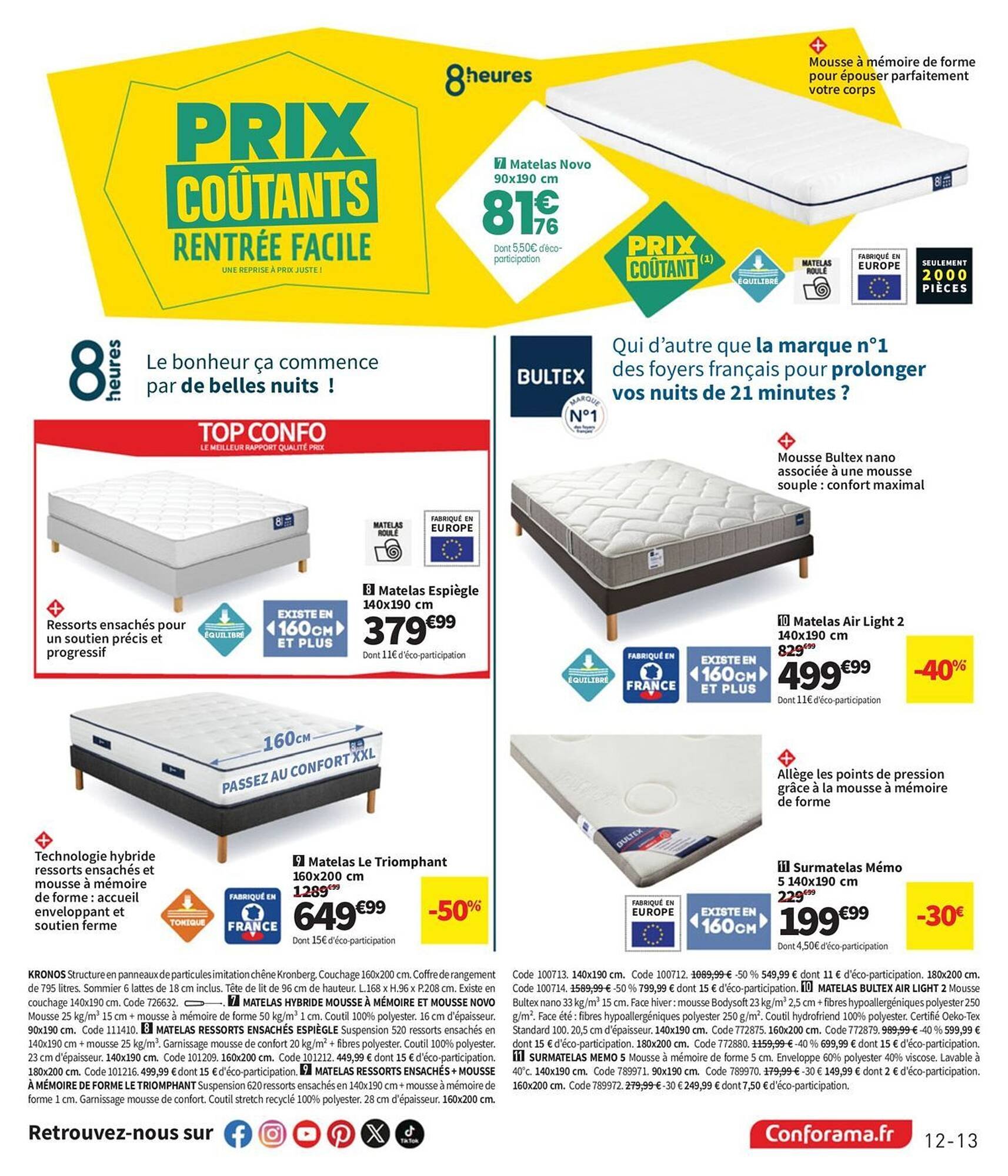 Catalogue Conforama (2025-07-29 - 2025-08-25)