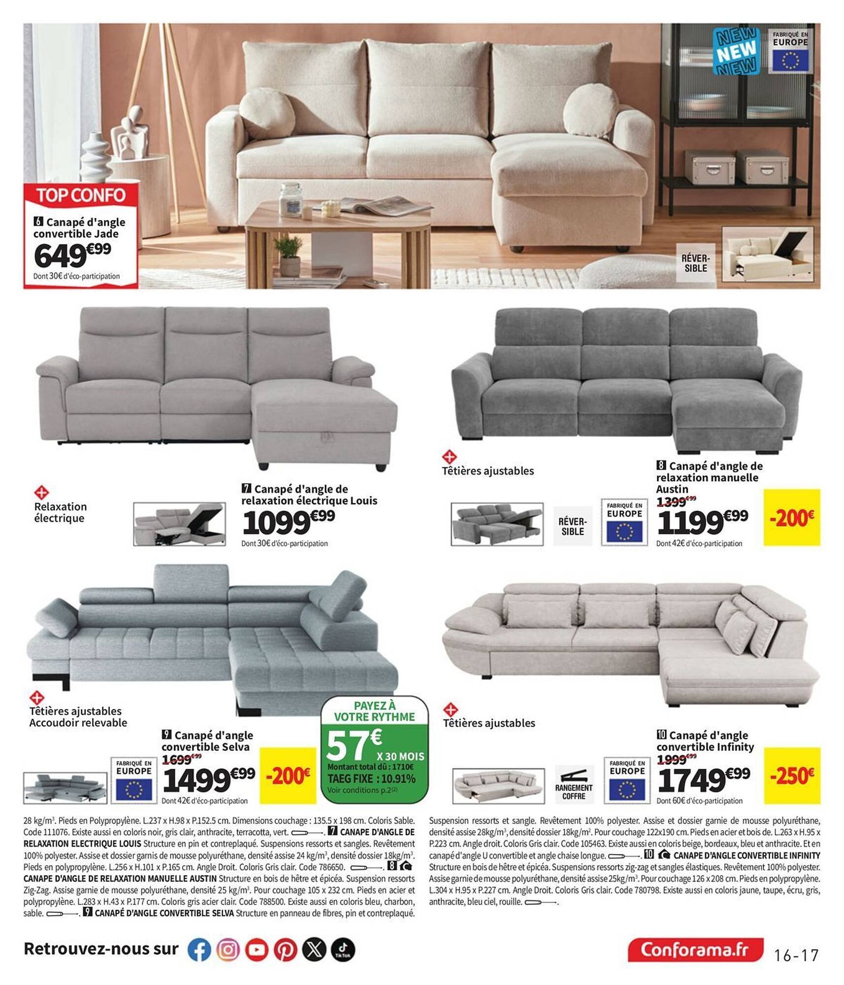 Catalogue Conforama (2025-07-29 - 2025-08-25)