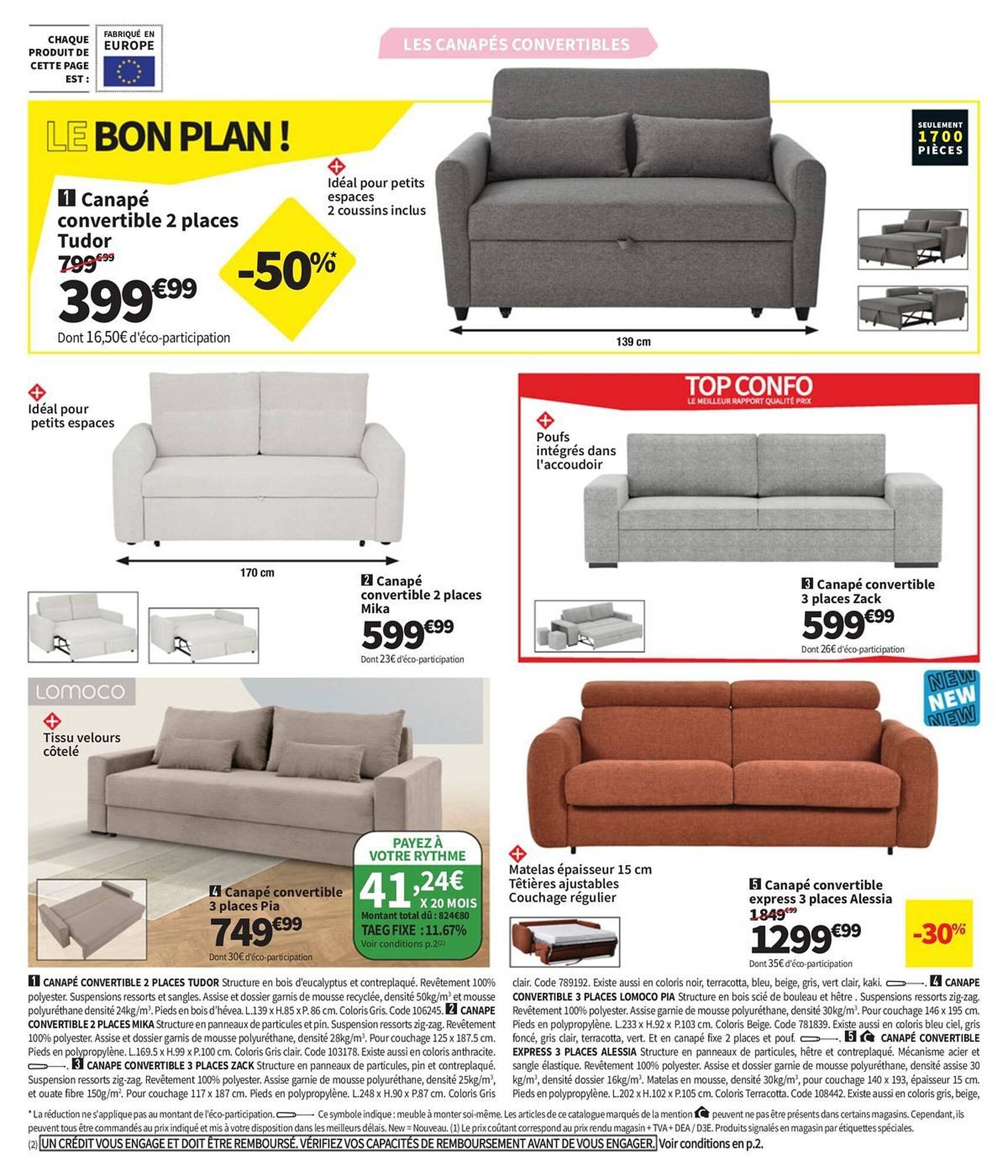 Catalogue Conforama (2025-07-29 - 2025-08-25)