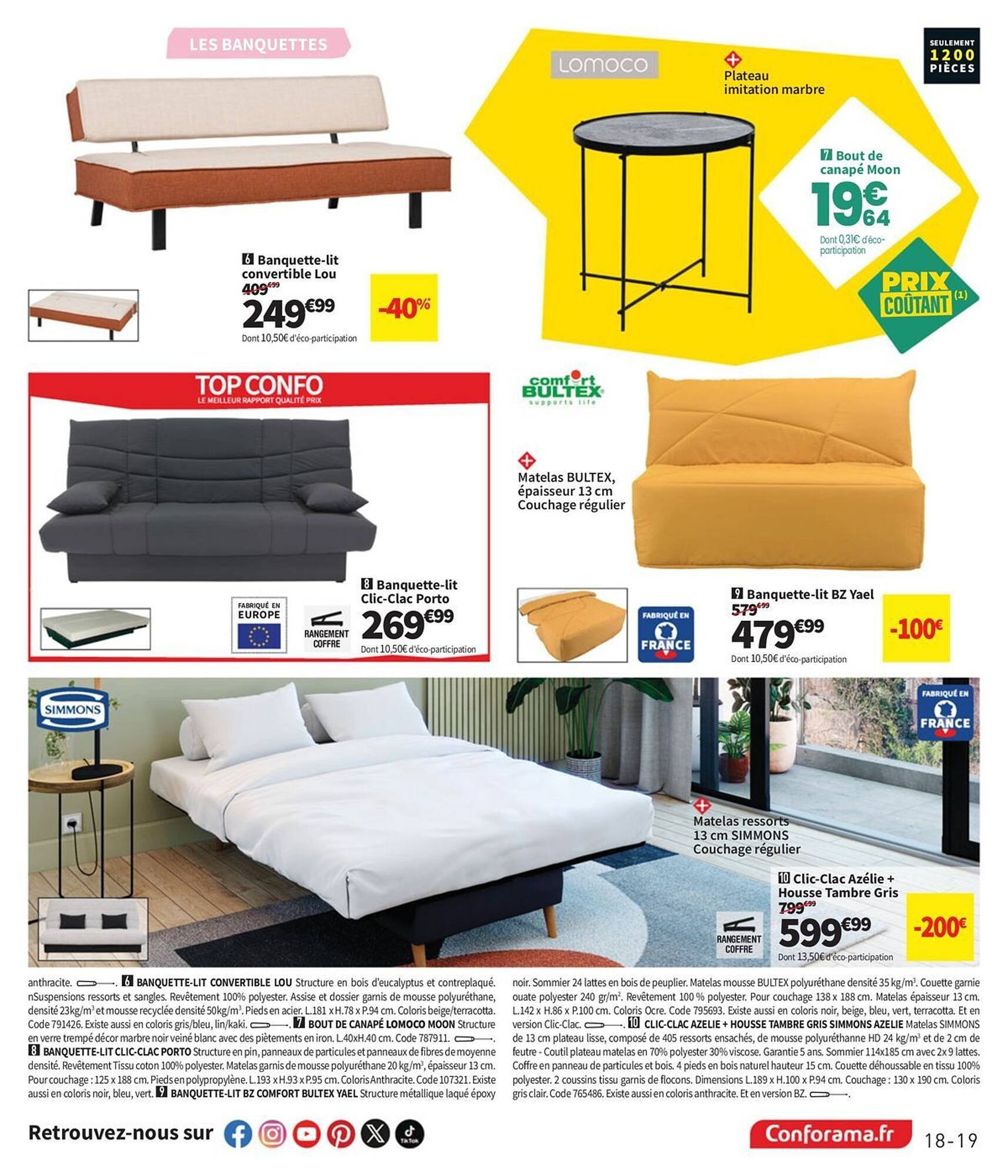 Catalogue Conforama (2025-07-29 - 2025-08-25)