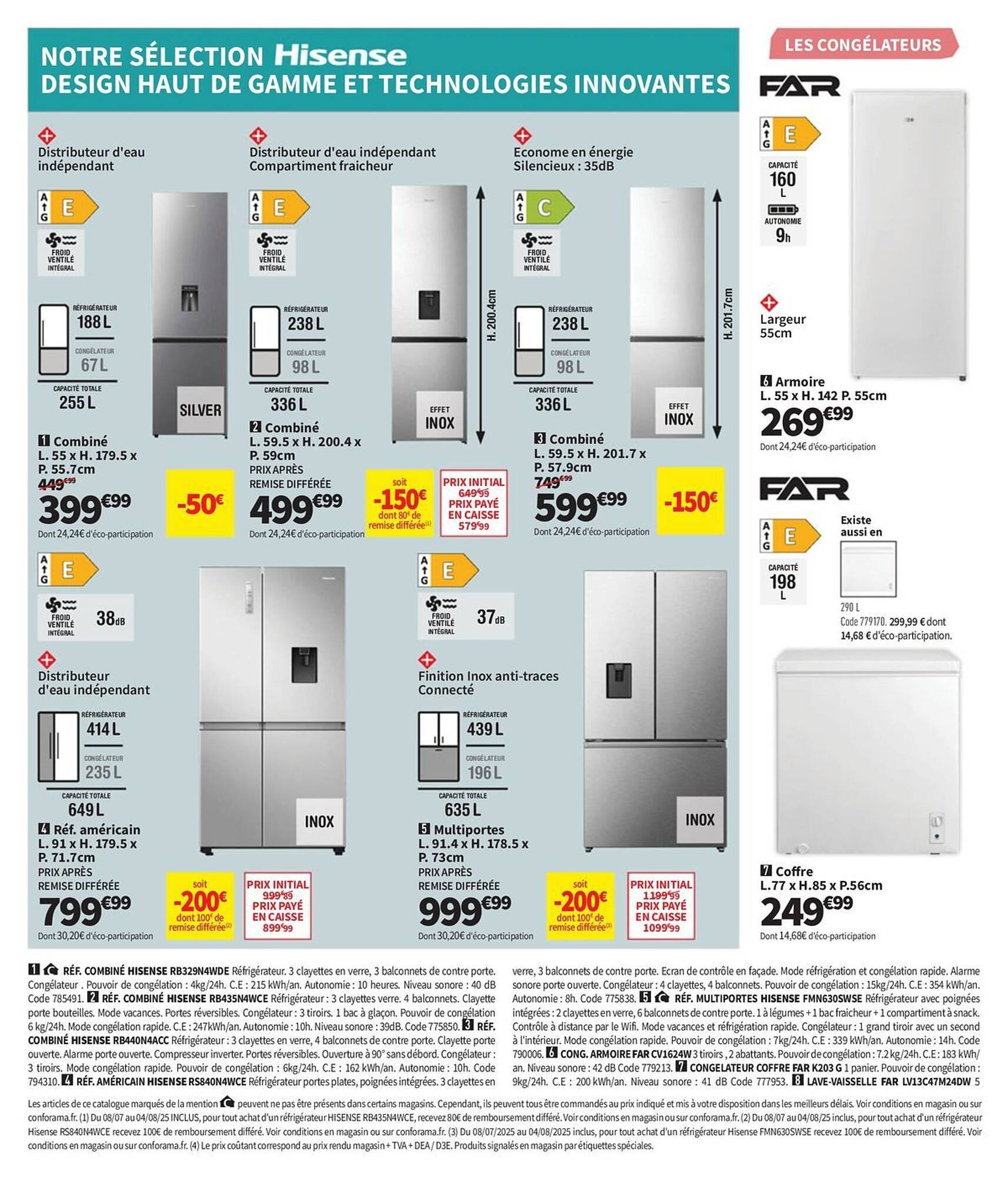 Catalogue Conforama (2025-07-29 - 2025-08-25)