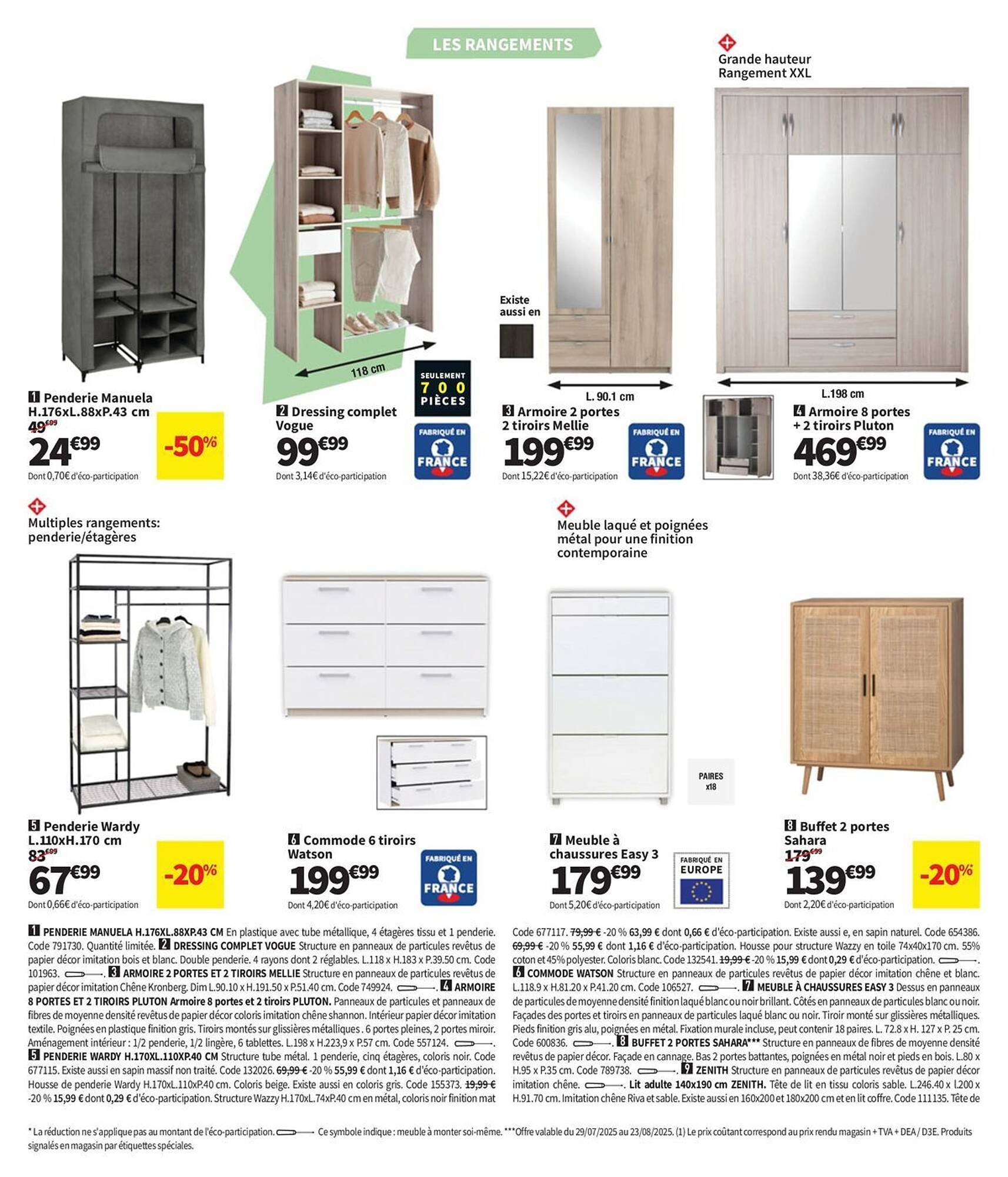 Catalogue Conforama (2025-07-29 - 2025-08-25)