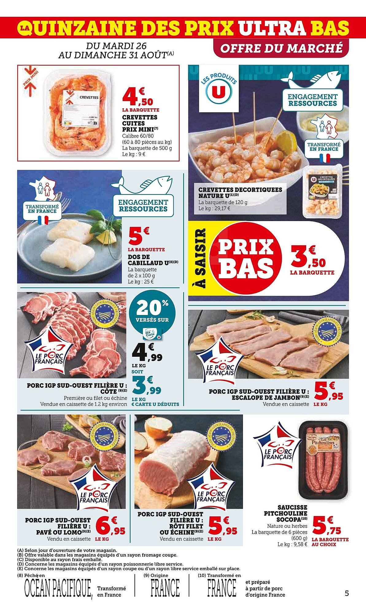 Catalogue Super U (2025-08-26 - 2025-09-07)