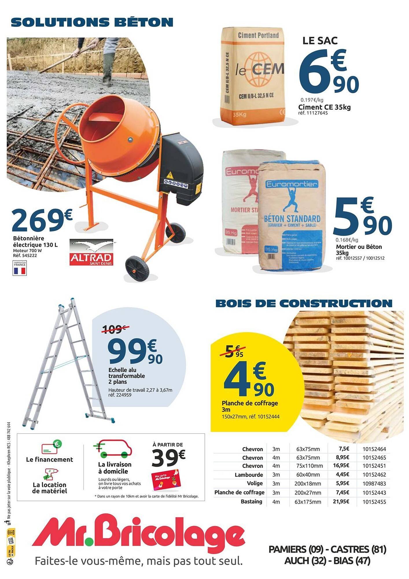 Catalogue Mr Bricolage