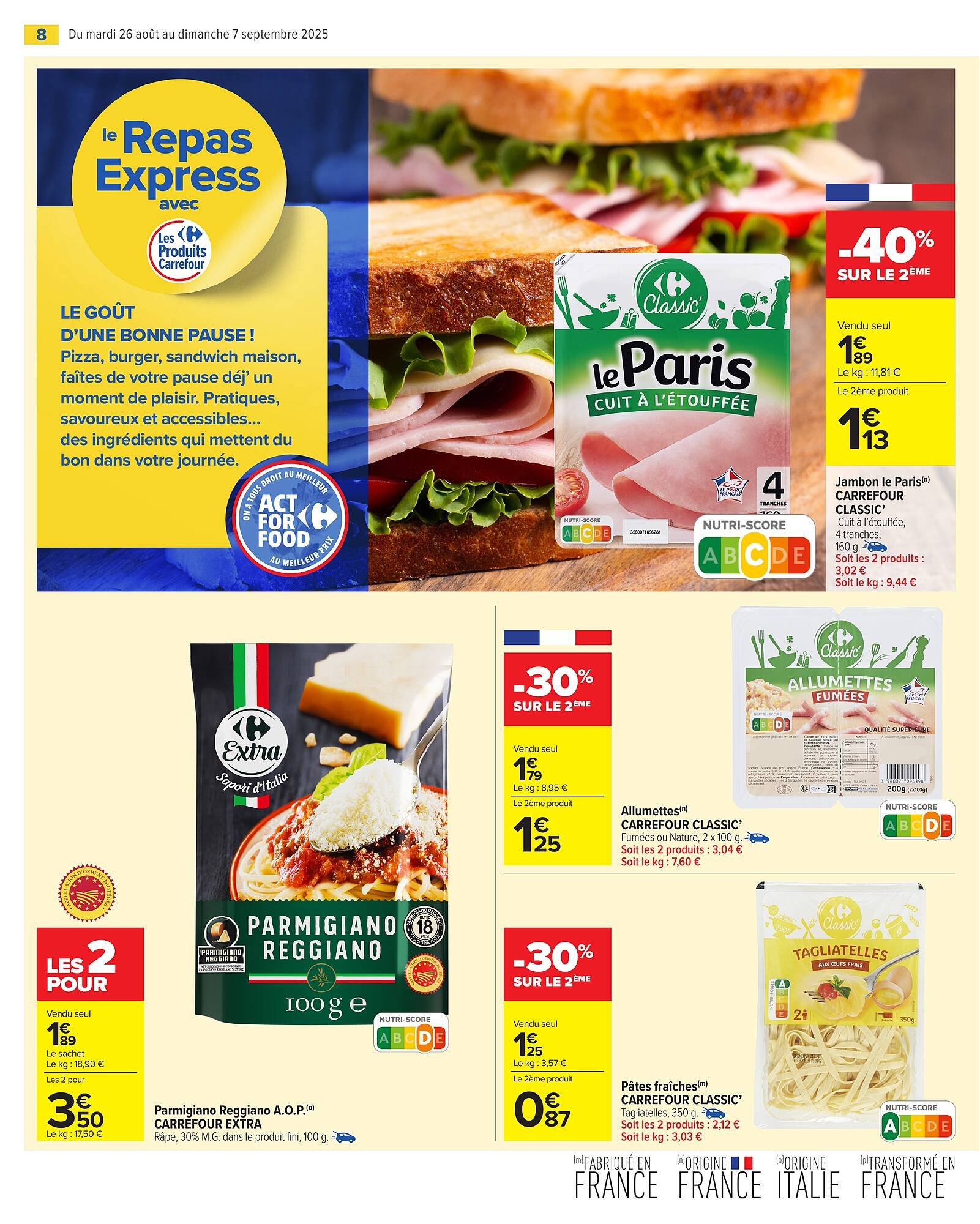 Catalogue Carrefour Market (2025-08-26 - 2025-09-07)
