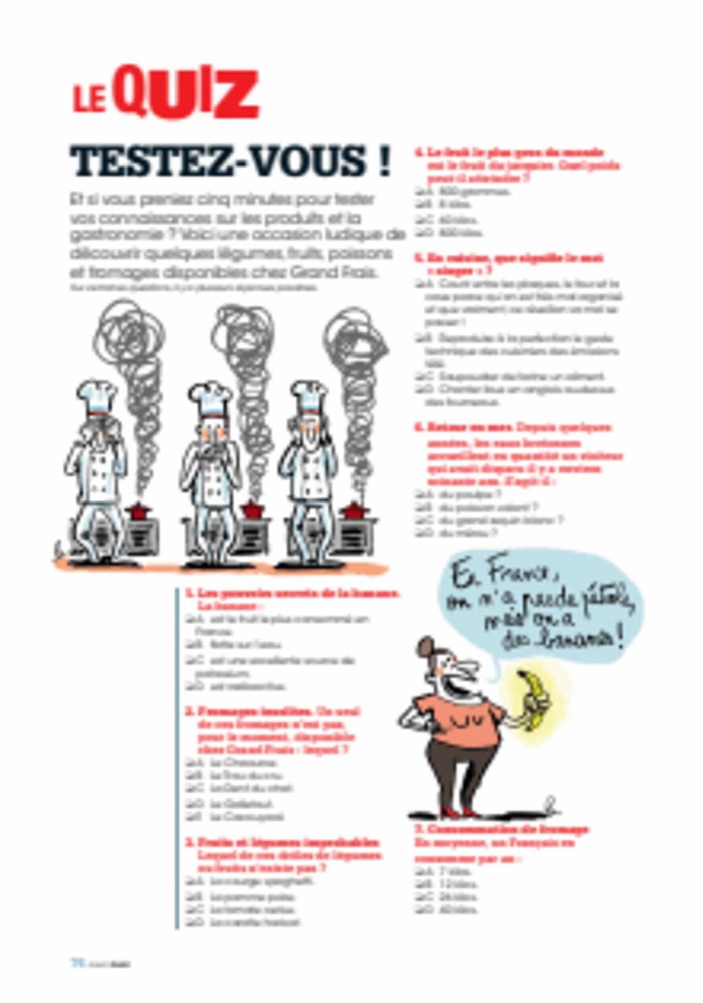 Catalogue Grand Frais