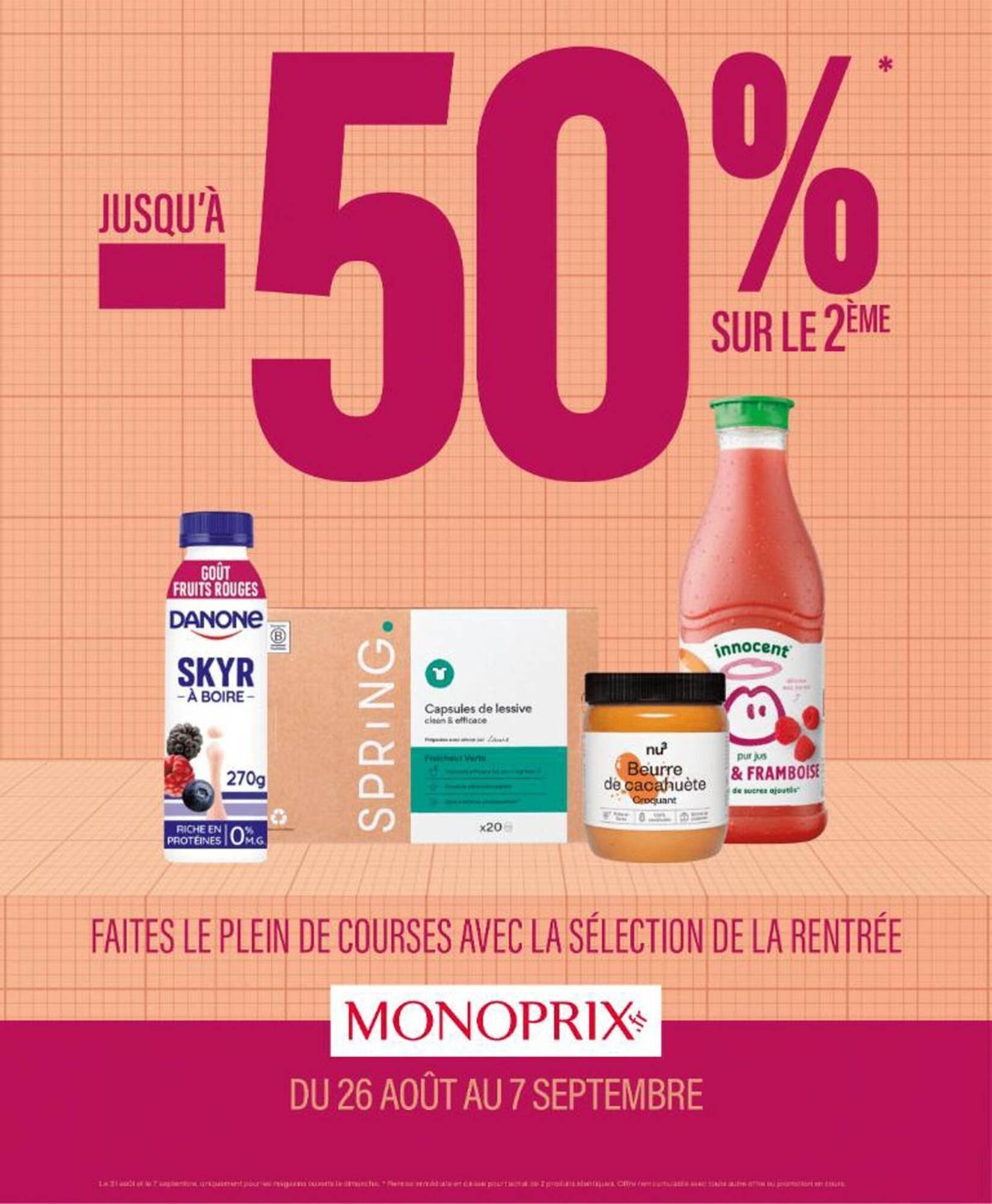 Catalogue Monoprix (2025-08-25 - 2025-09-07)