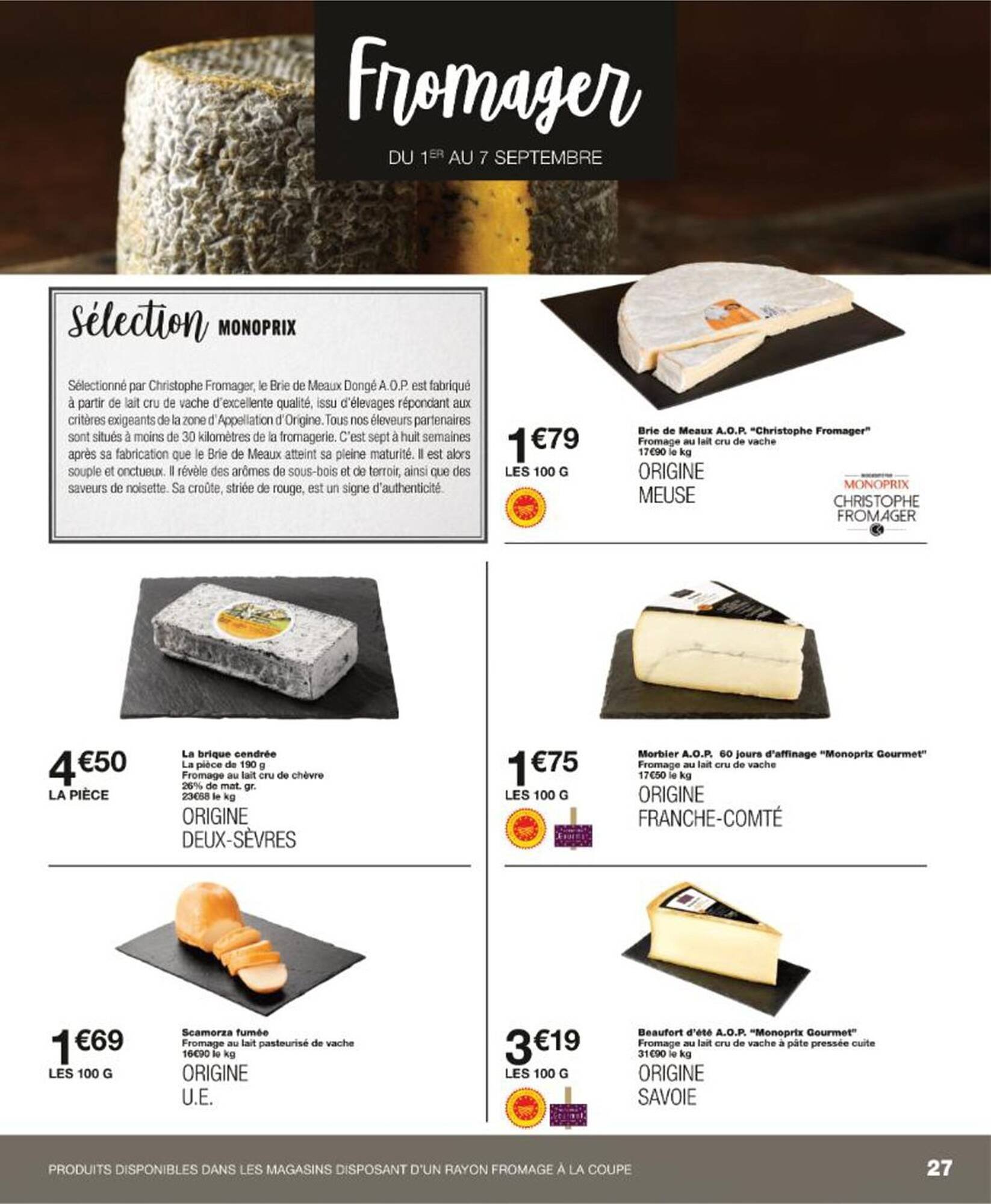 Catalogue Monoprix (2025-08-25 - 2025-09-07)