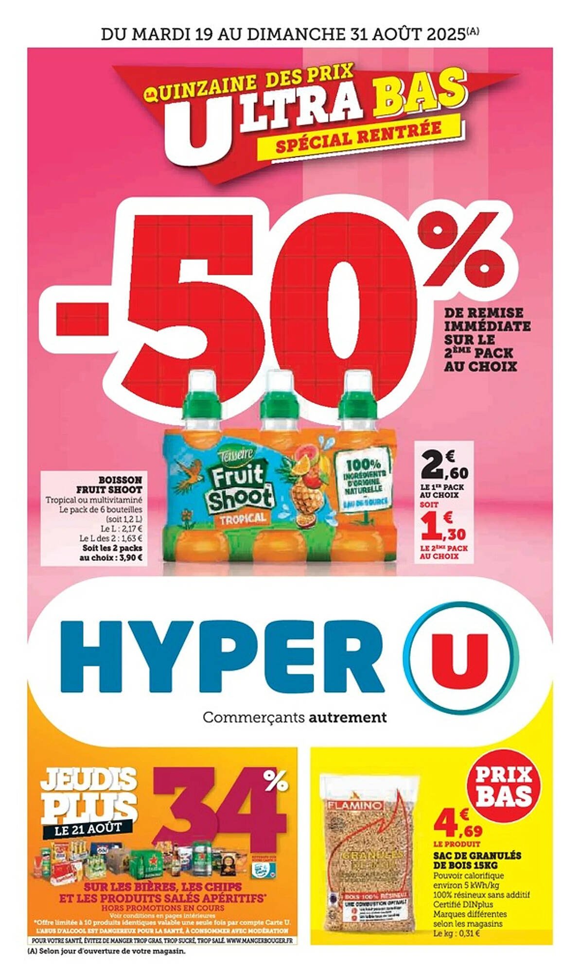 Catalogue Hyper U (2025-08-19 - 2025-08-31)