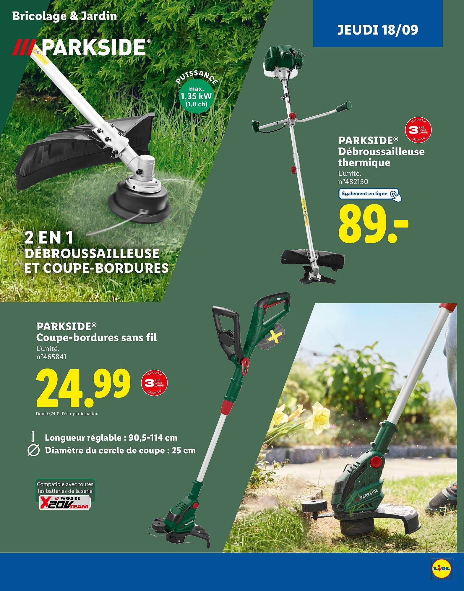 Catalogue Lidl (2025-09-01 - 2025-09-18)
