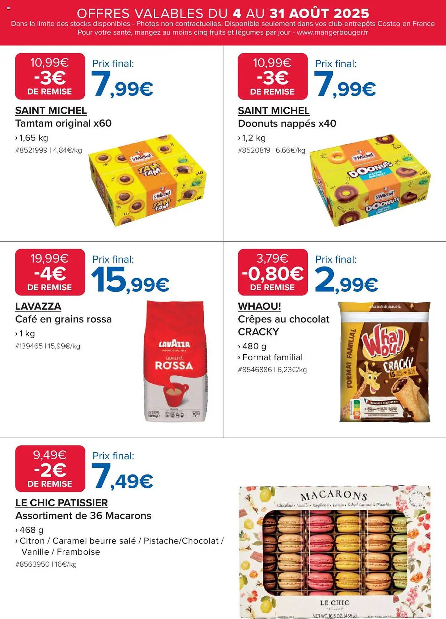 Catalogue Costco (2025-08-04 - 2025-08-31)