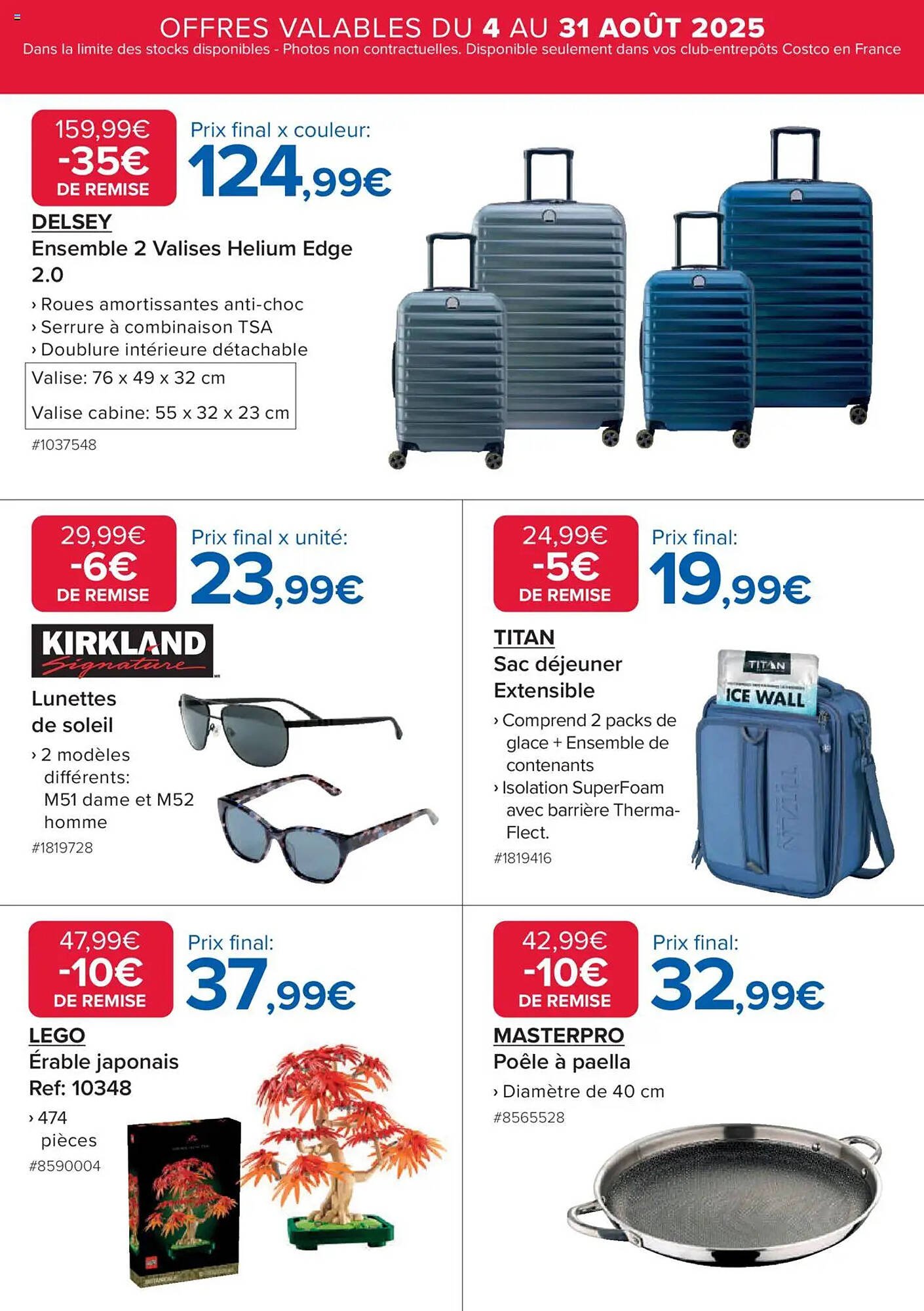 Catalogue Costco (2025-08-04 - 2025-08-31)