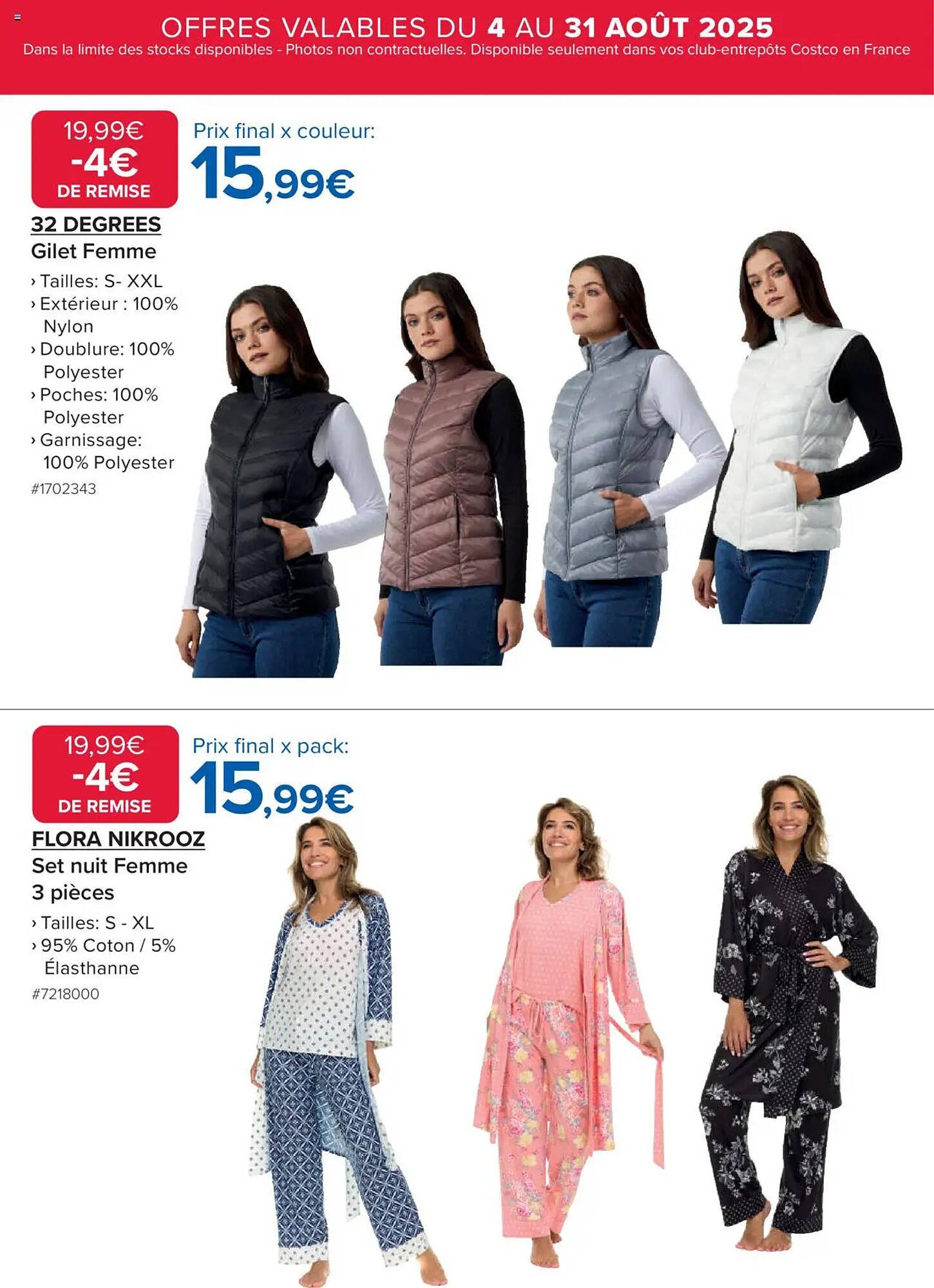 Catalogue Costco (2025-08-04 - 2025-08-31)