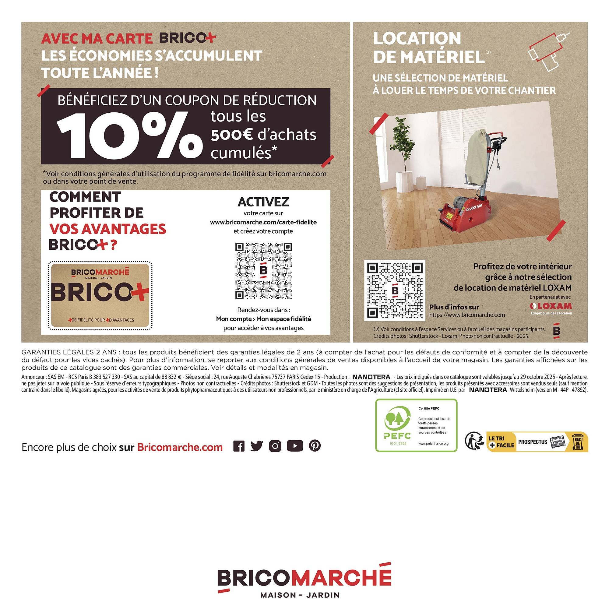 Catalogue Bricomarché (2025-08-20 - 2025-10-29)