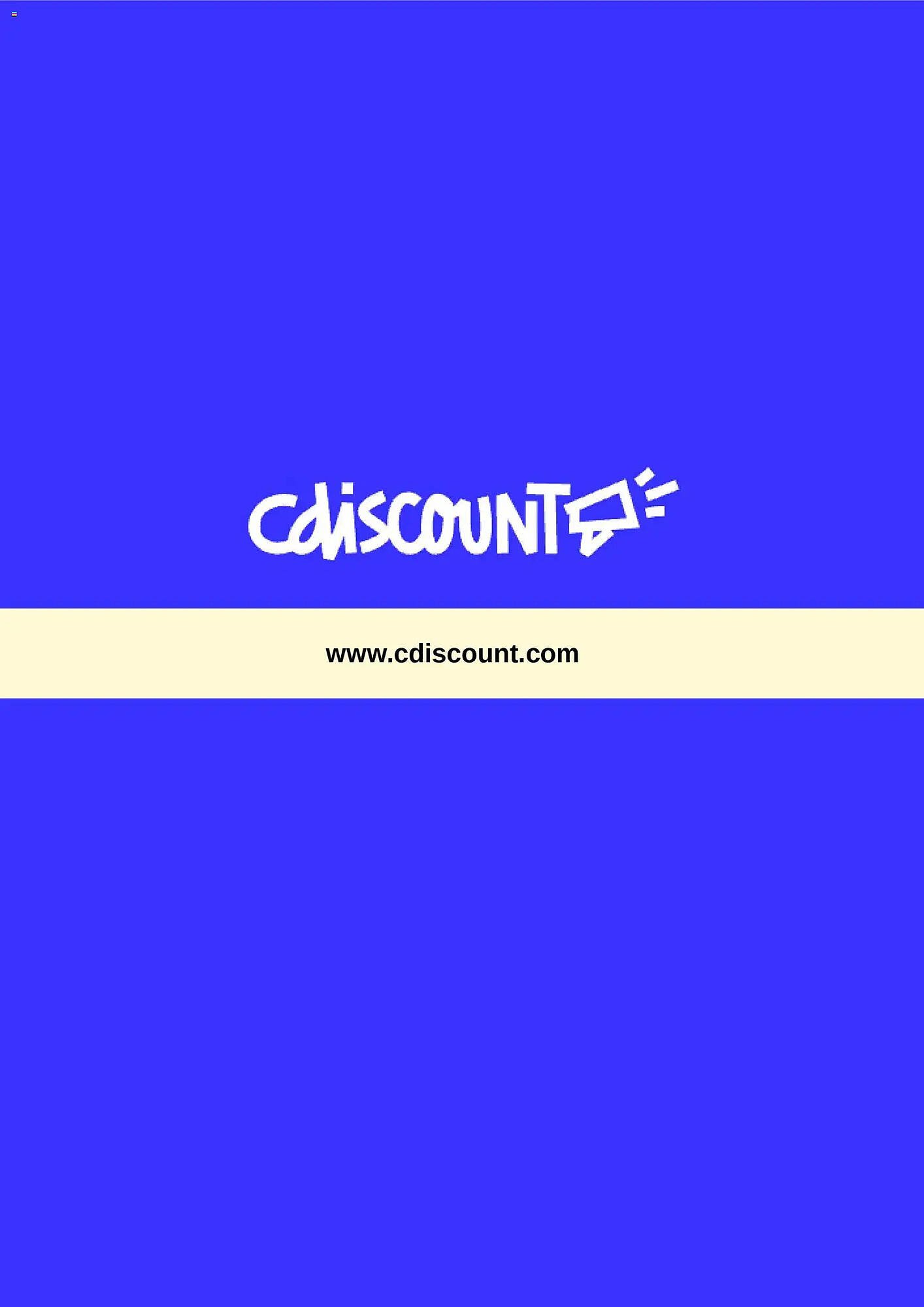 Catalogue Cdiscount