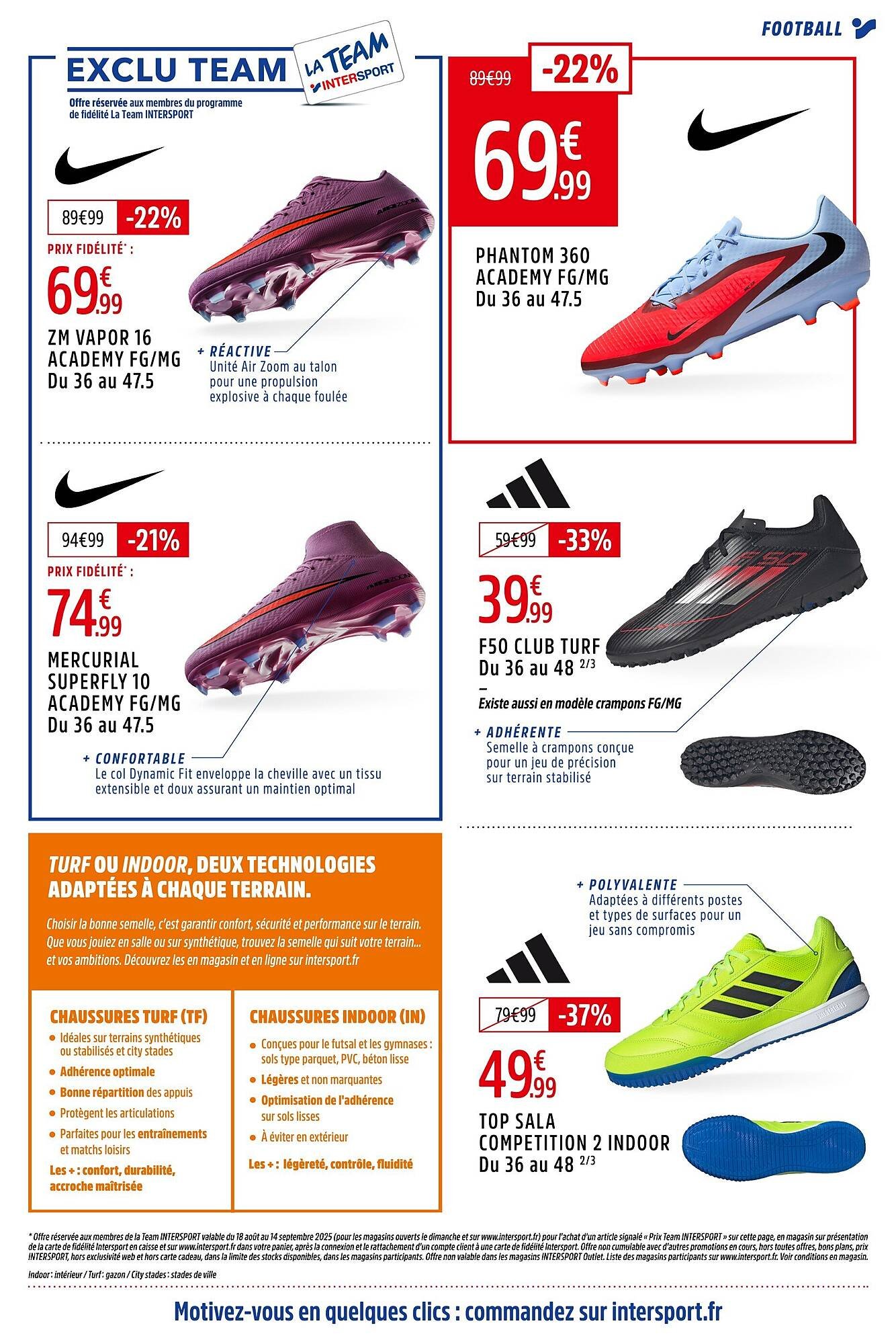Catalogue Intersport (2025-08-25 - 2025-09-14)