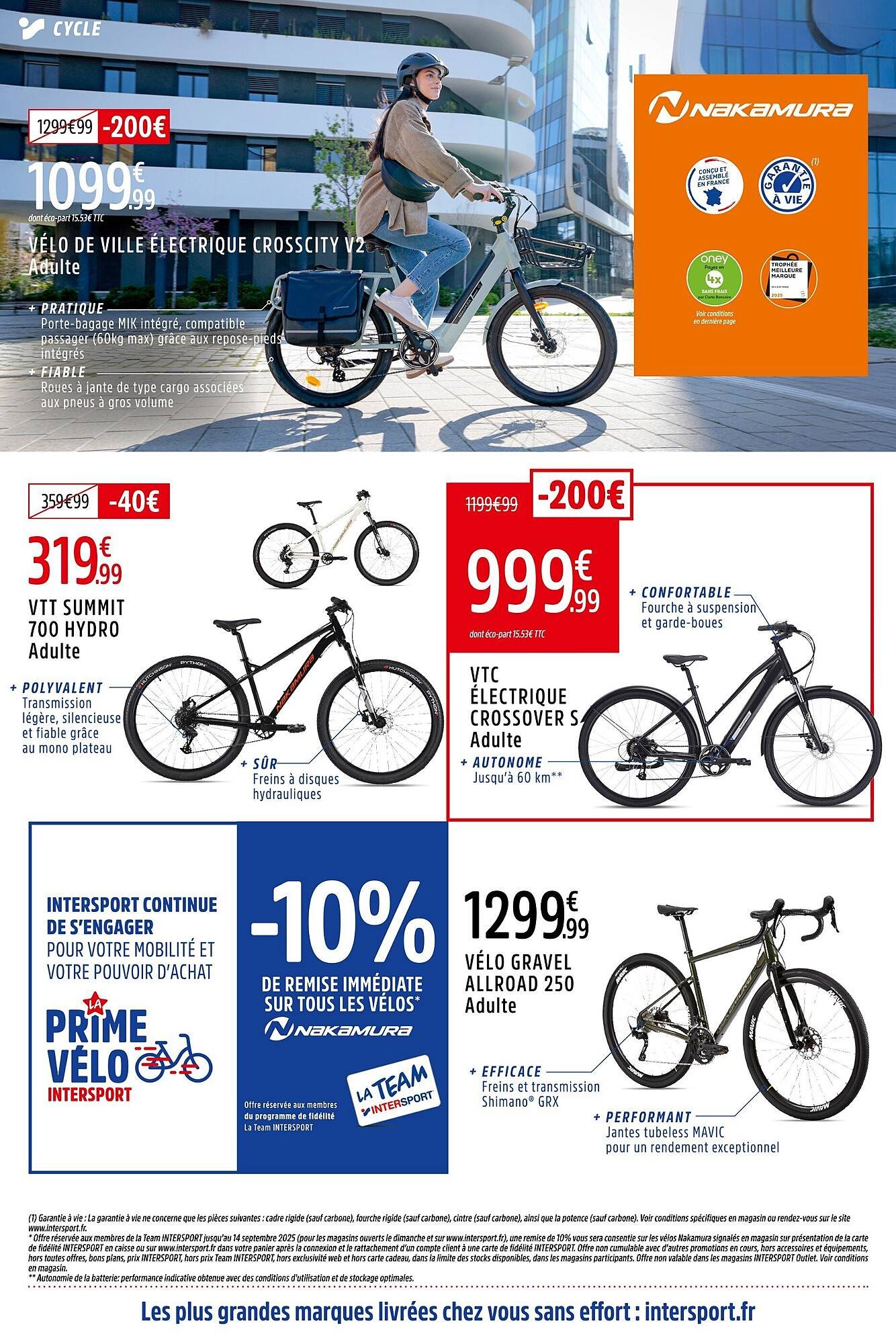 Catalogue Intersport (2025-08-25 - 2025-09-14)