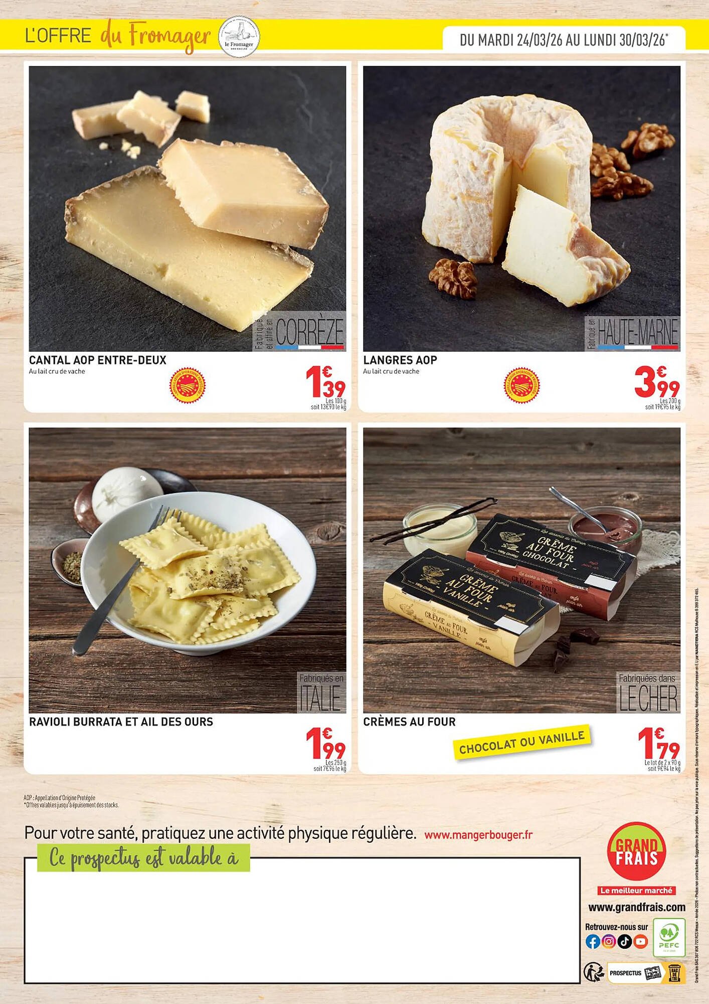 Catalogue Grand Frais