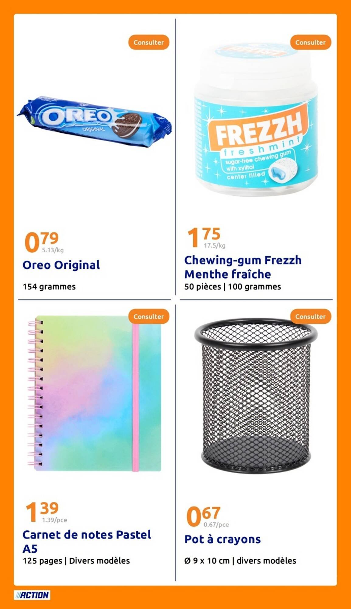 Catalogue Action (2025-08-27 - 2025-09-02)